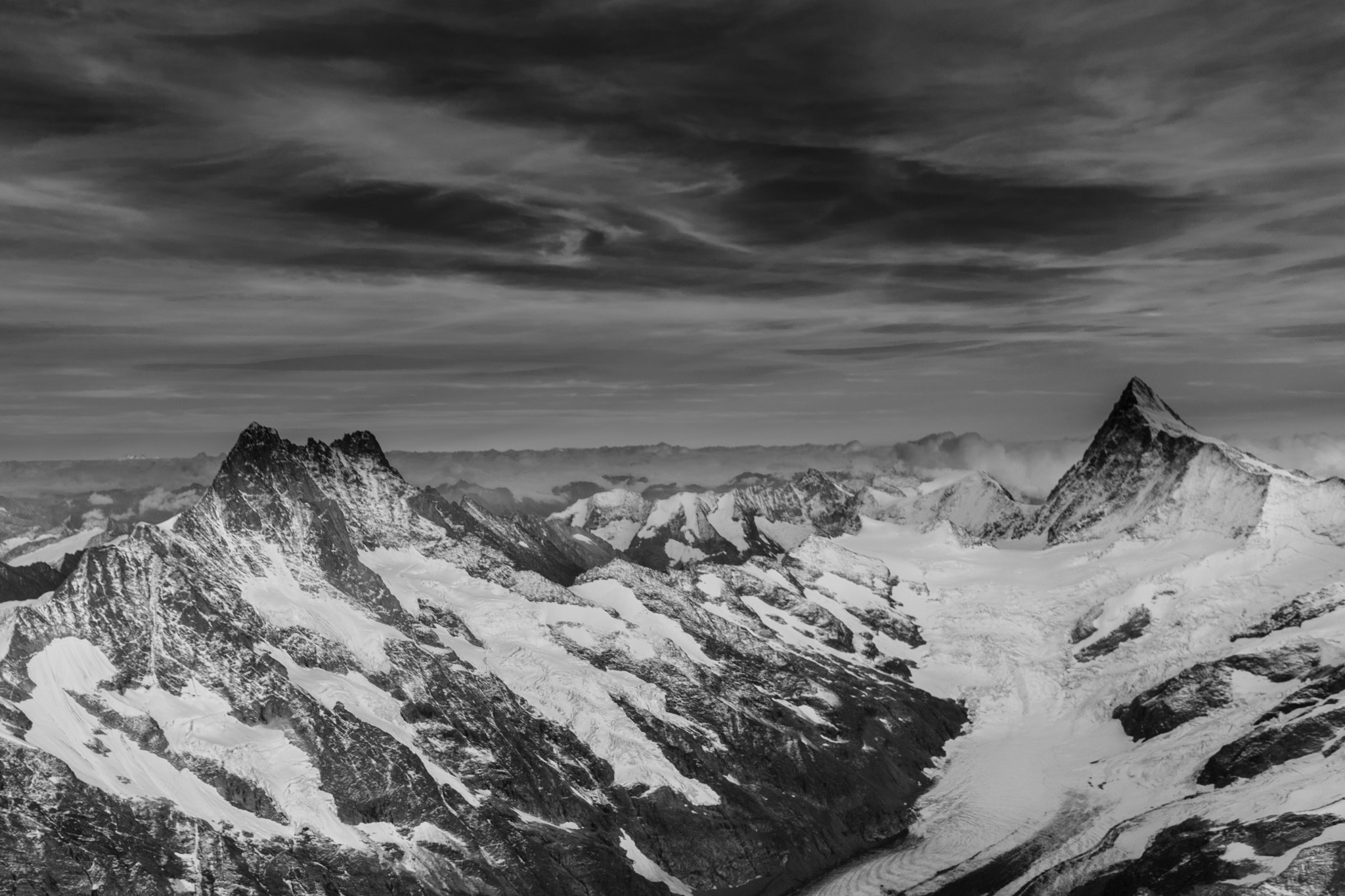 Canon EOS 6D sample photo. Alps with dark sky photography