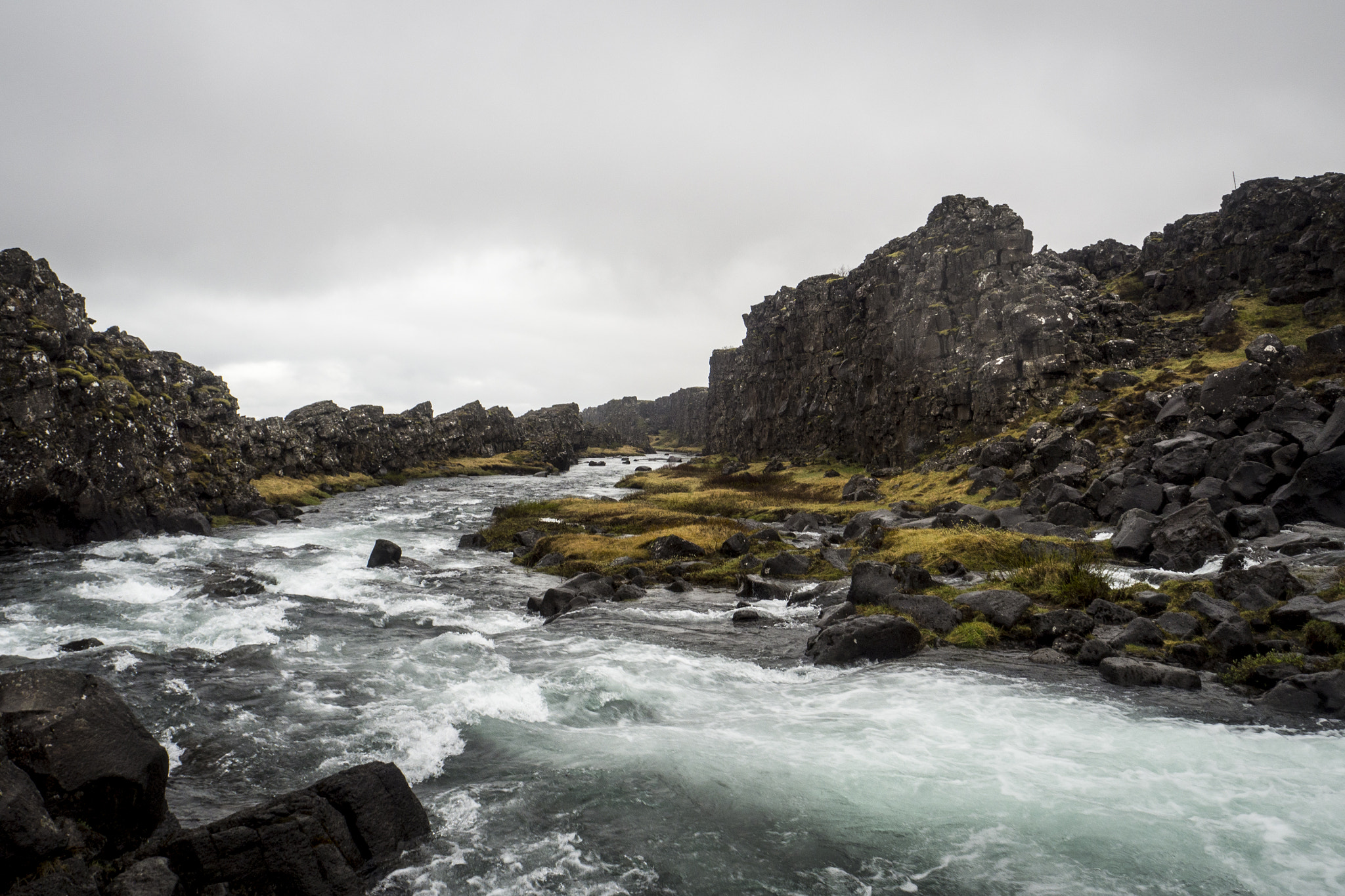 Olympus OM-D E-M10 sample photo. Þingvellir photography