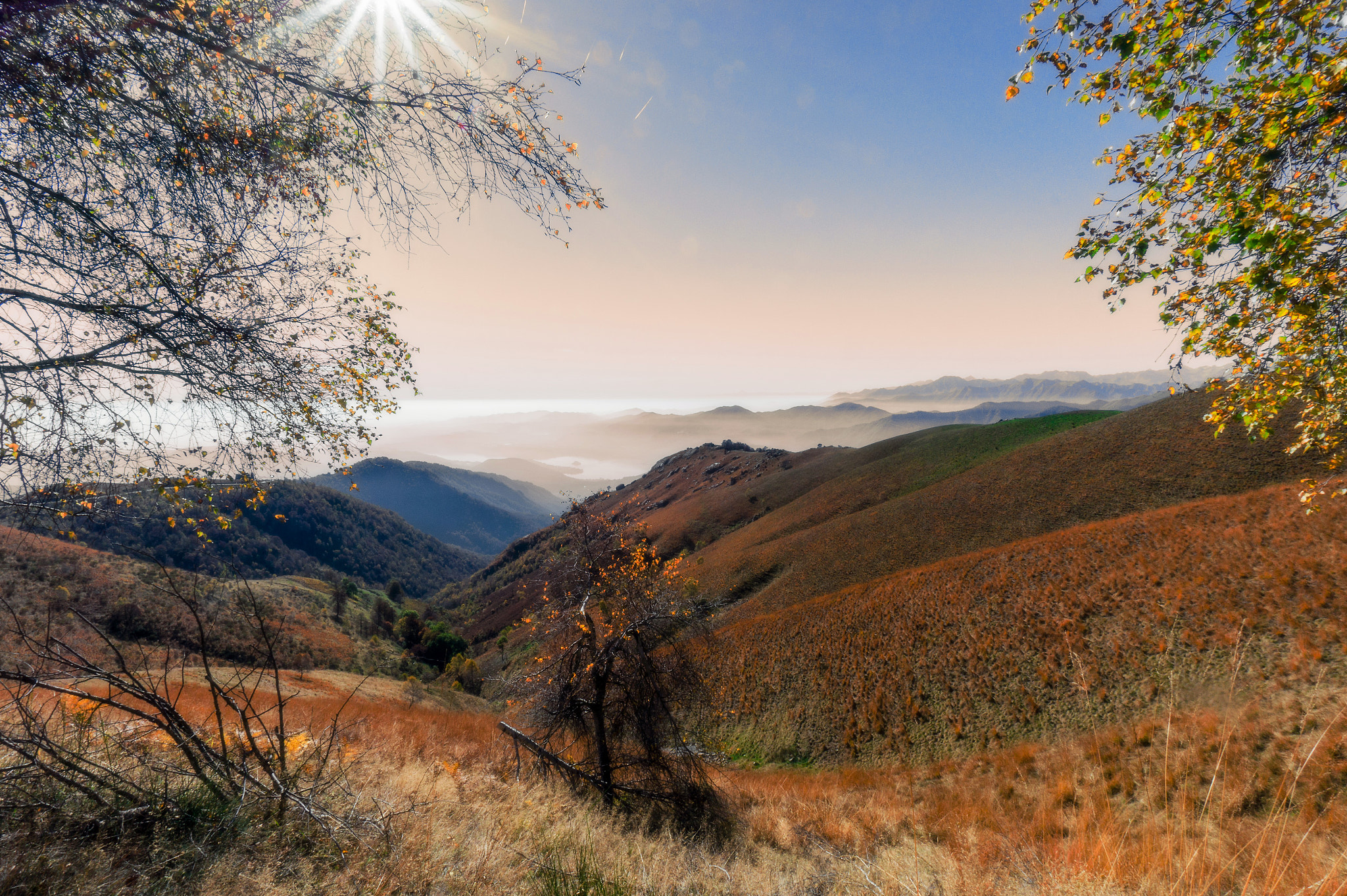 Sony Alpha a5000 (ILCE 5000) + Sony E 10-18mm F4 OSS sample photo. Dance whit me beyond these autumn skies photography