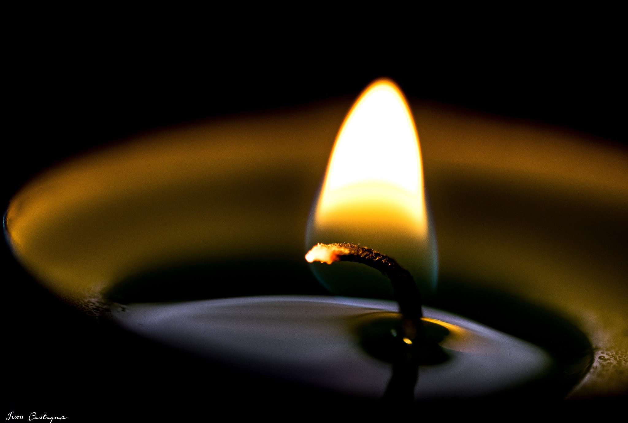 Sigma 105mm F2.8 EX DG OS HSM sample photo. Candle photography