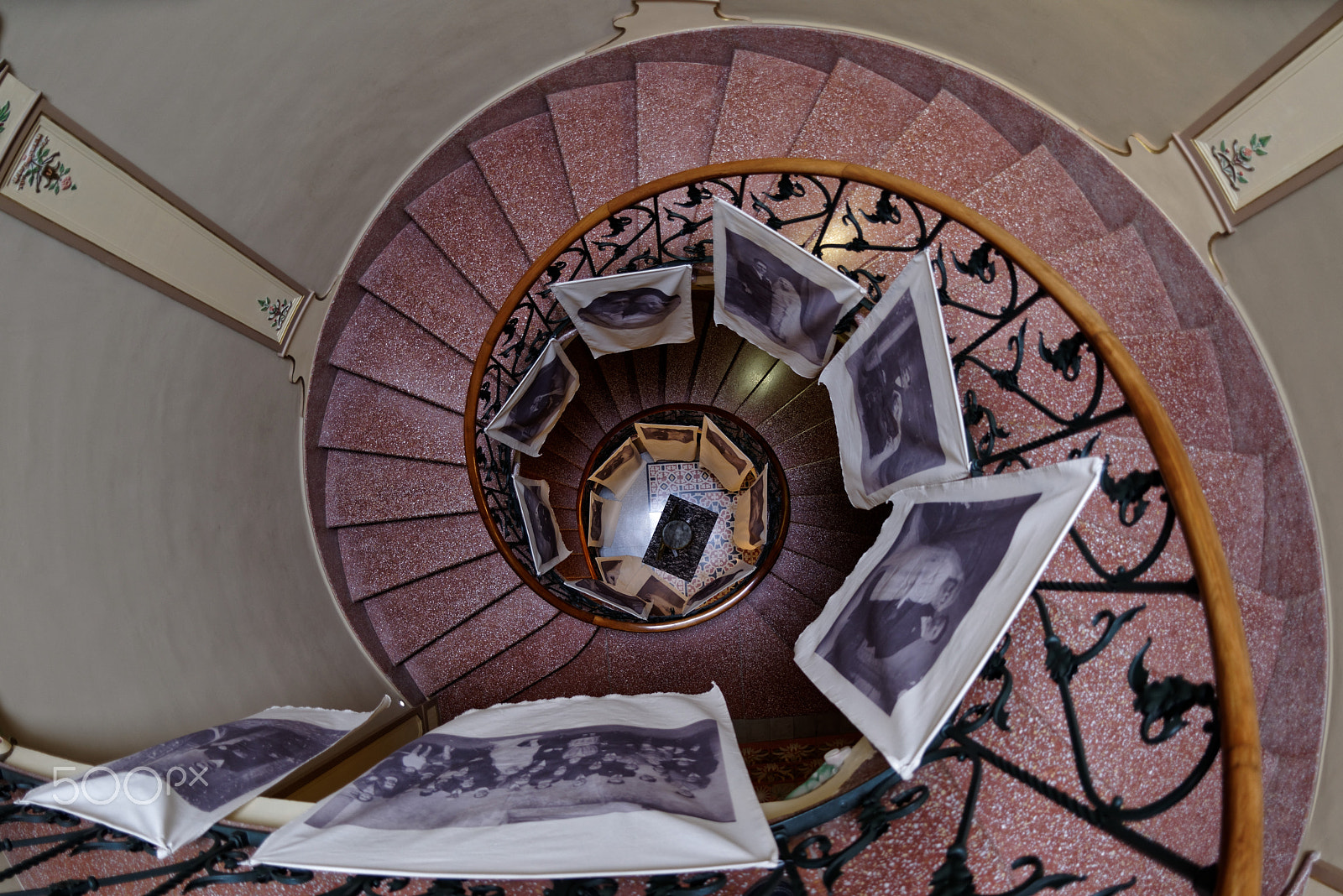 Nikon D810 sample photo. Soller, carrer de sa lluna, museum can prunera, wendeltreppe, fisheye photography