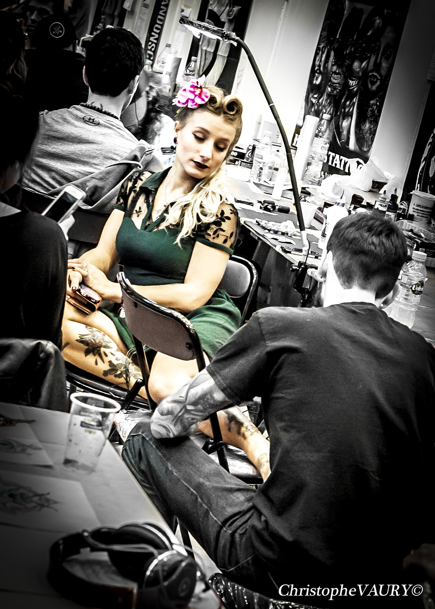 Nikon D3 + Nikon AF-S Nikkor 50mm F1.4G sample photo. Tattooshow photography