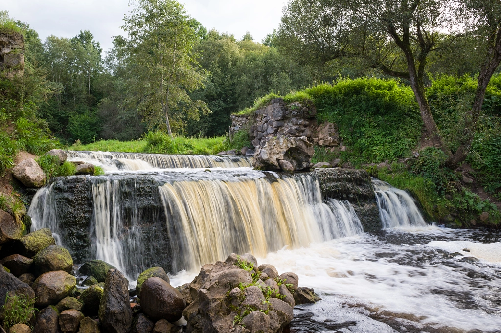 Waterfall on Viata river landscape, Belarus. by Alexander Nikiforov on 500px.com