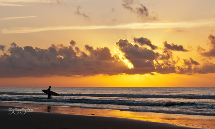 Nikon D300S sample photo. First surfer of the day photography