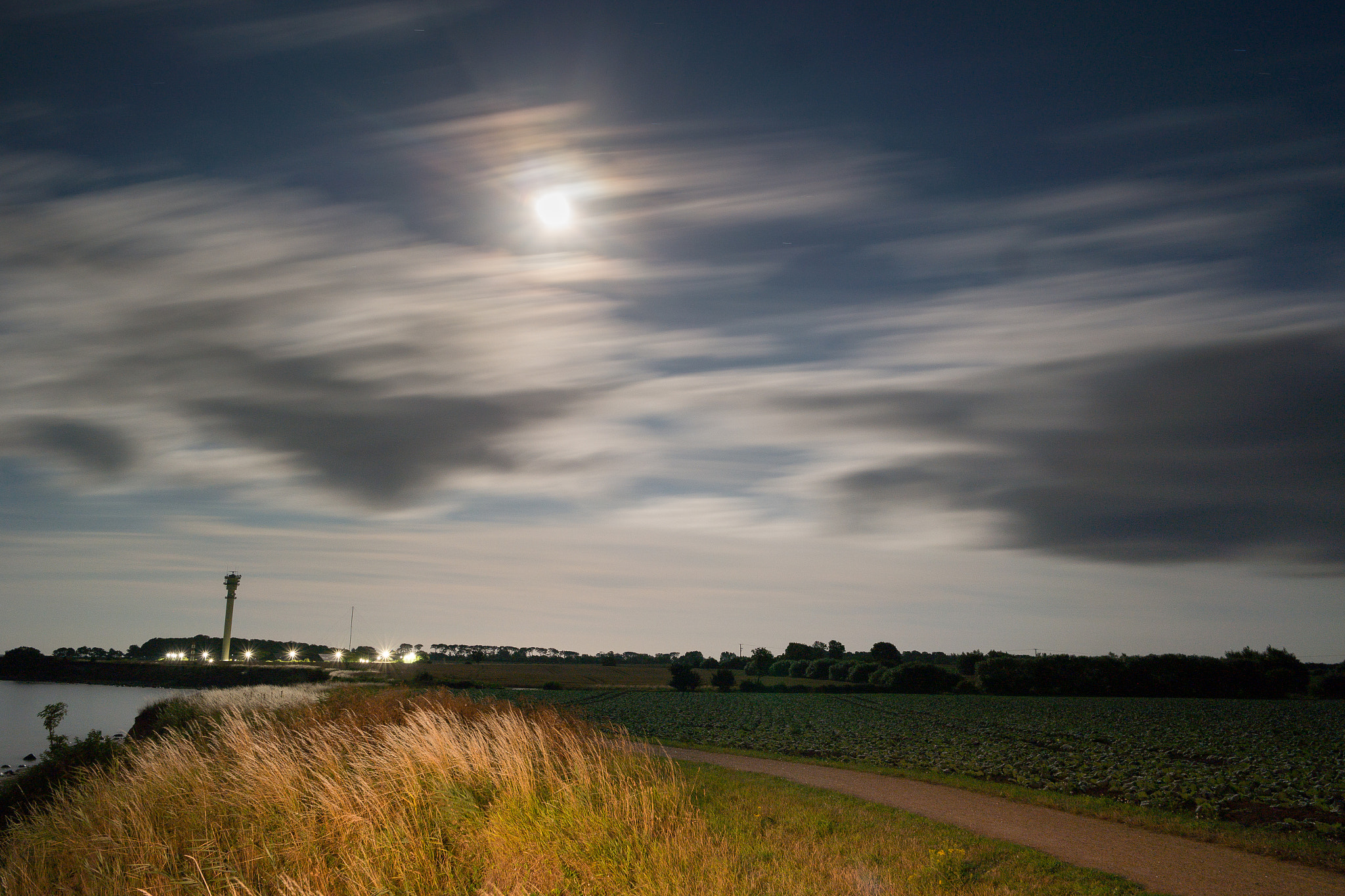 Samsung NX 20-50mm F3.5-5.6 ED sample photo. Fehmarn at night photography