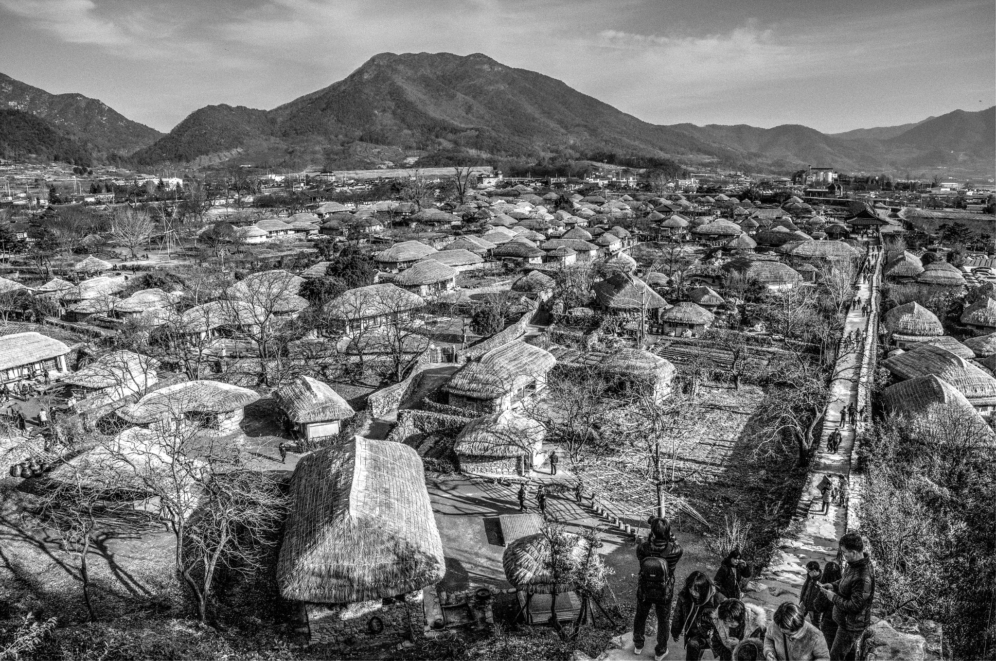 Fujifilm X-A1 sample photo. The old village photography