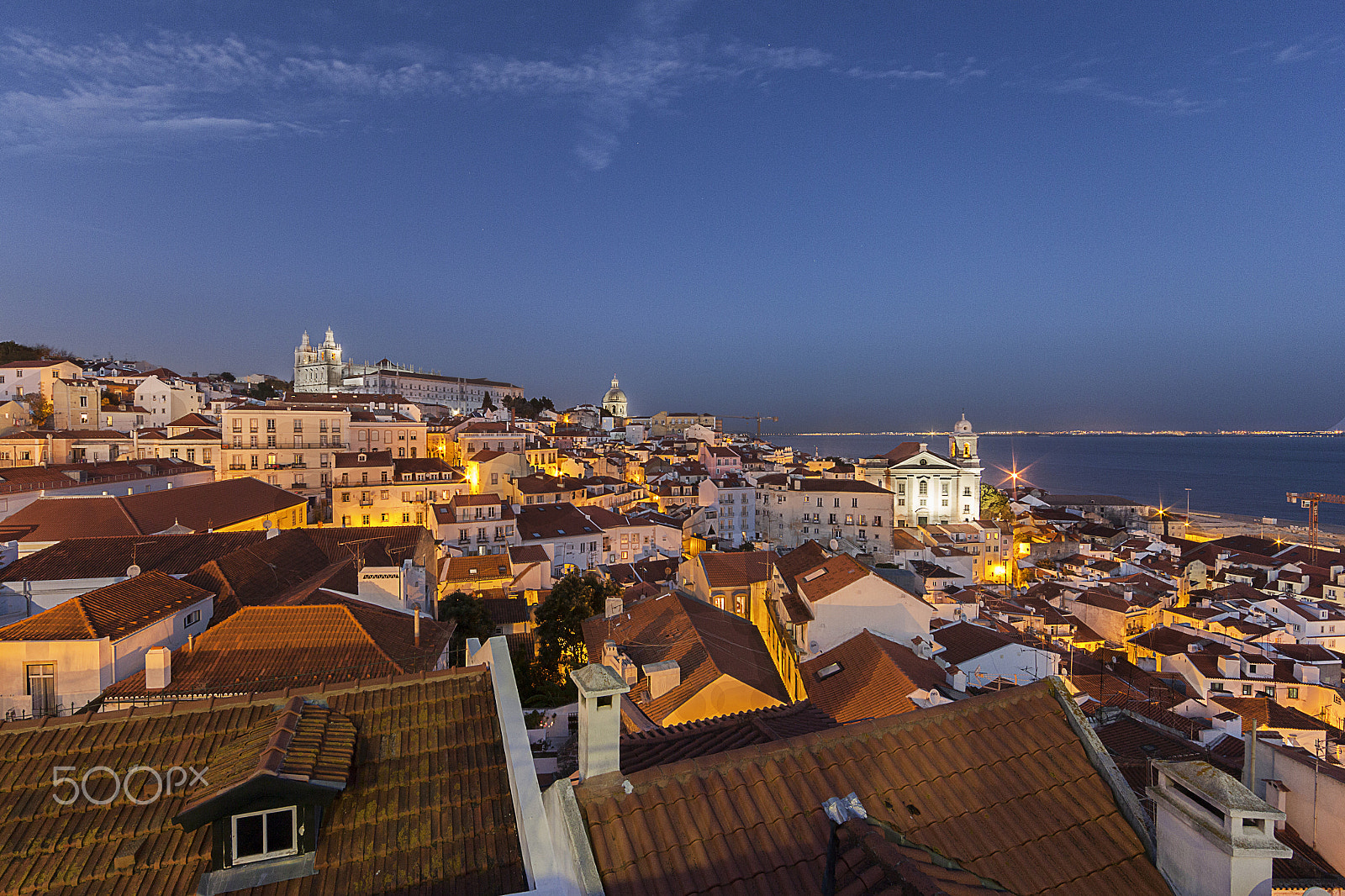 Canon EF 14mm F2.8L II USM sample photo. Alfama by night photography