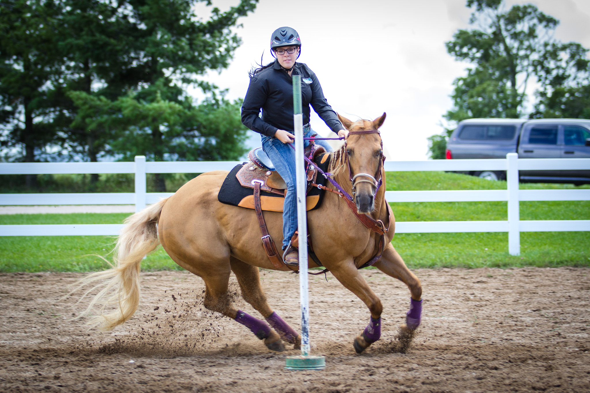 Canon EF 70-200mm F2.8L USM sample photo. Western games photography