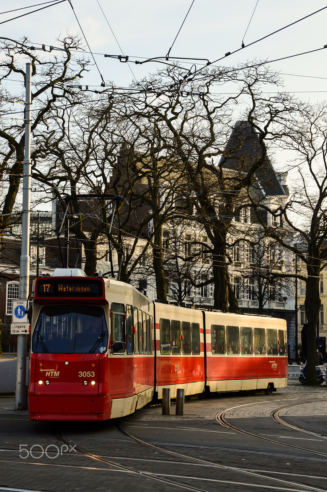 Nikon D3200 sample photo. Tram in the hague photography