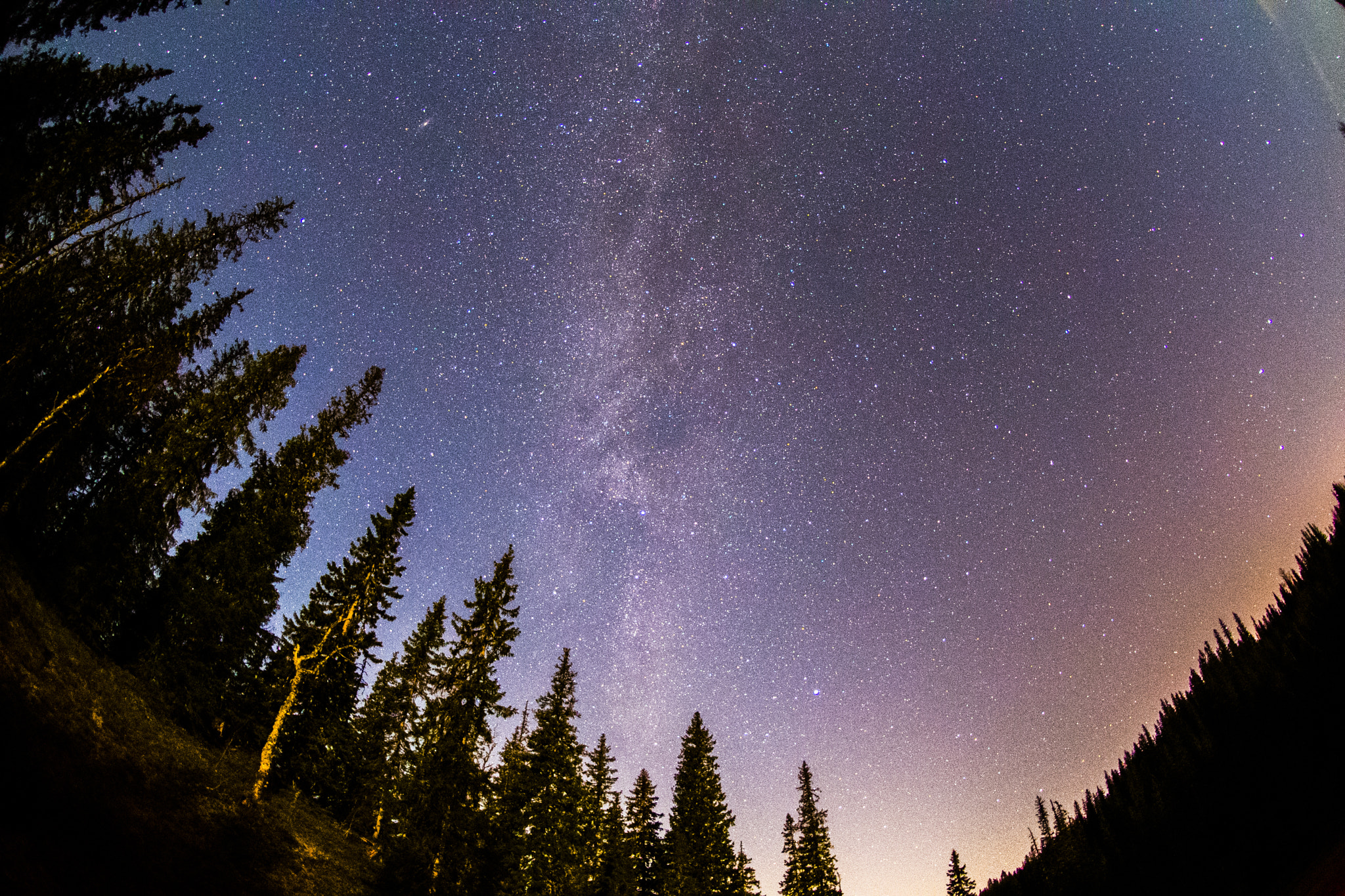 Nikon D5 + Nikon AF DX Fisheye-Nikkor 10.5mm F2.8G ED sample photo. A milkyway photography