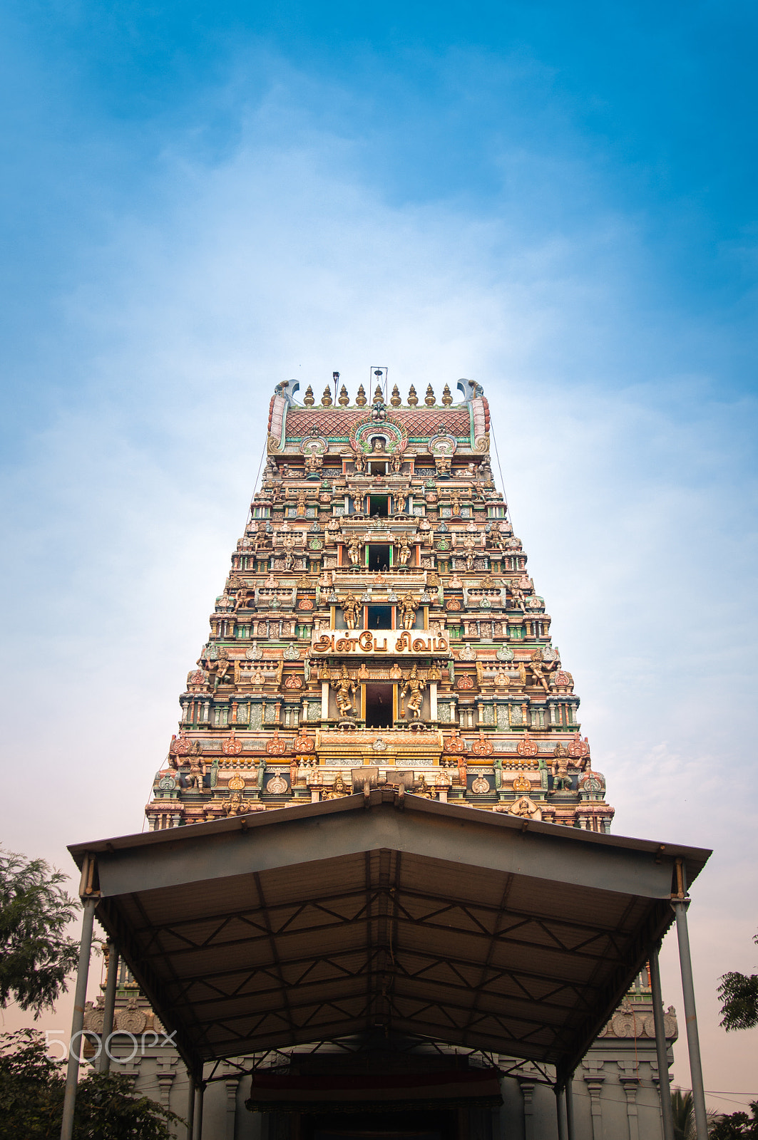 Tamron 18-270mm F3.5-6.3 Di II PZD sample photo. Arulmigu marundheeswarar temple photography