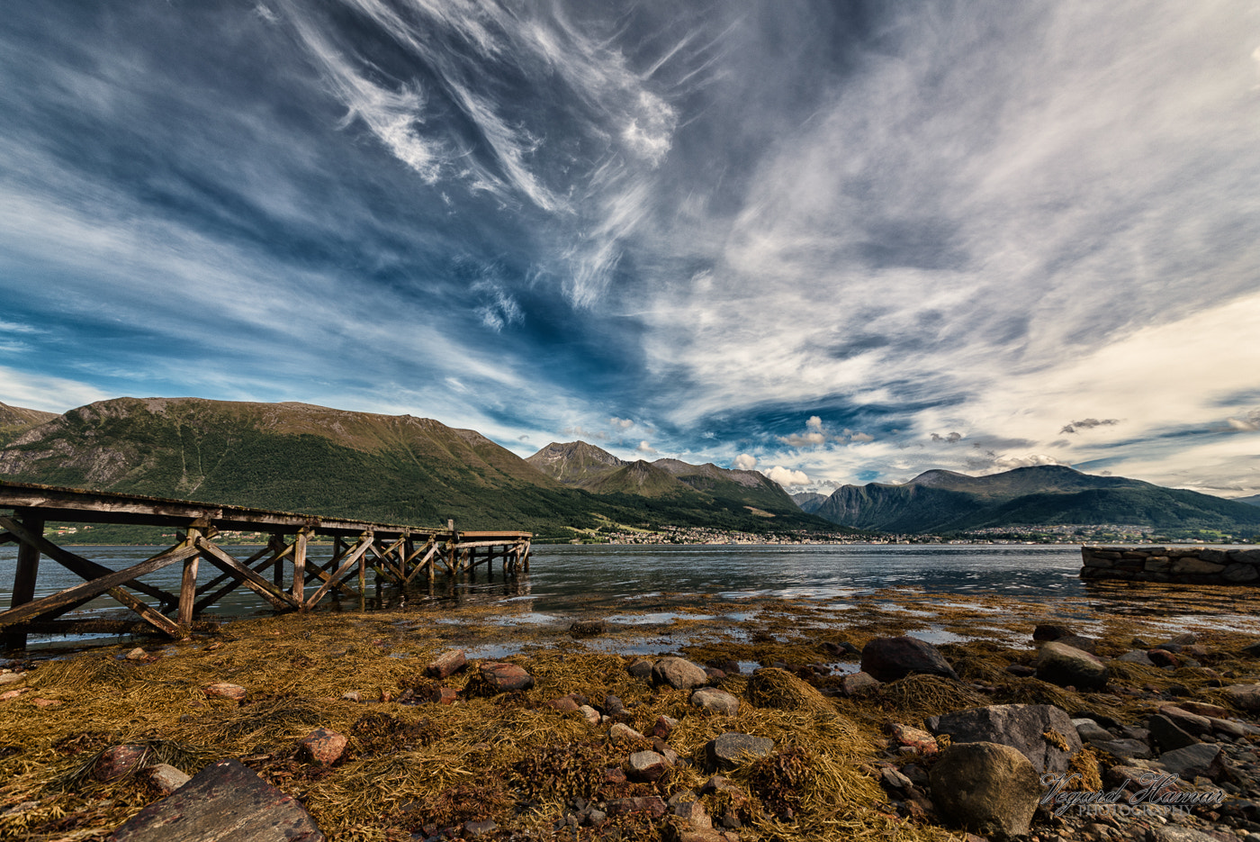 Sigma 12-24mm F4.5-5.6 II DG HSM sample photo. Looking across the fjord photography