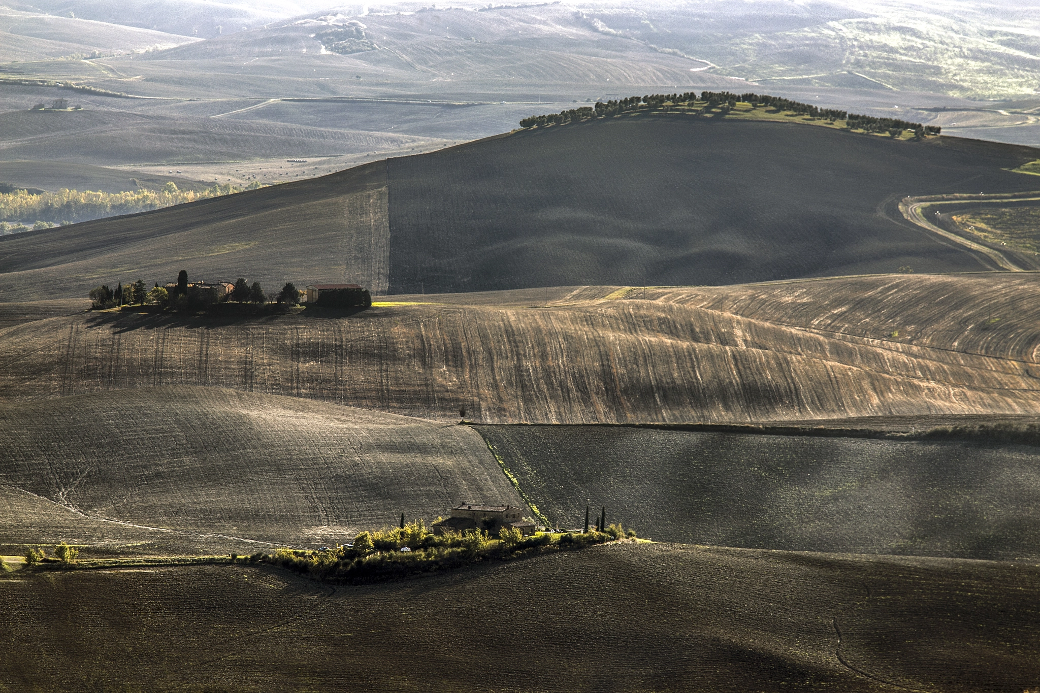 Canon EF 70-200mm F4L IS USM sample photo. Val d'orcia photography