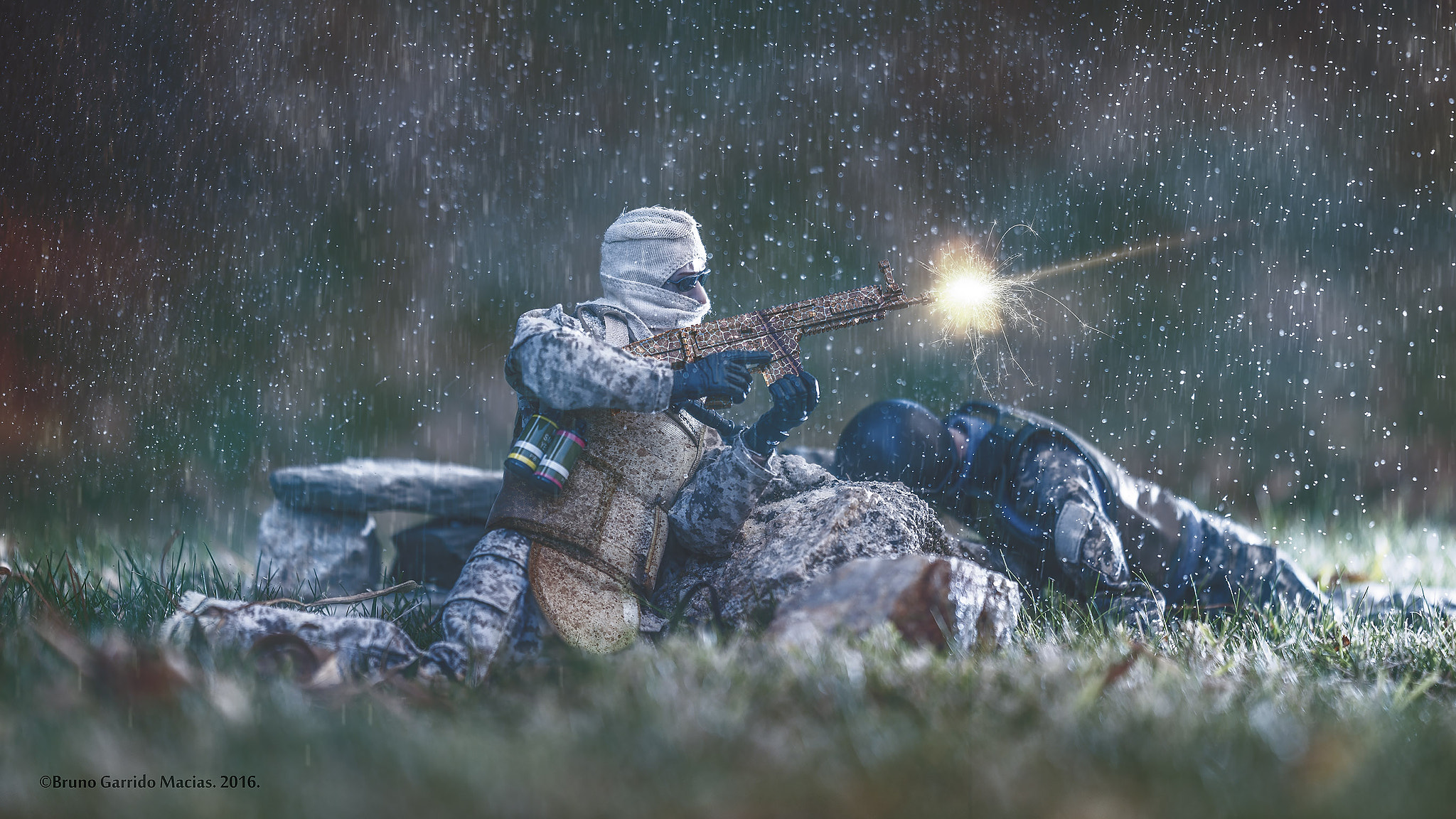 Sigma 150mm f/2.8 EX DG OS HSM APO Macro sample photo. Soldier photography
