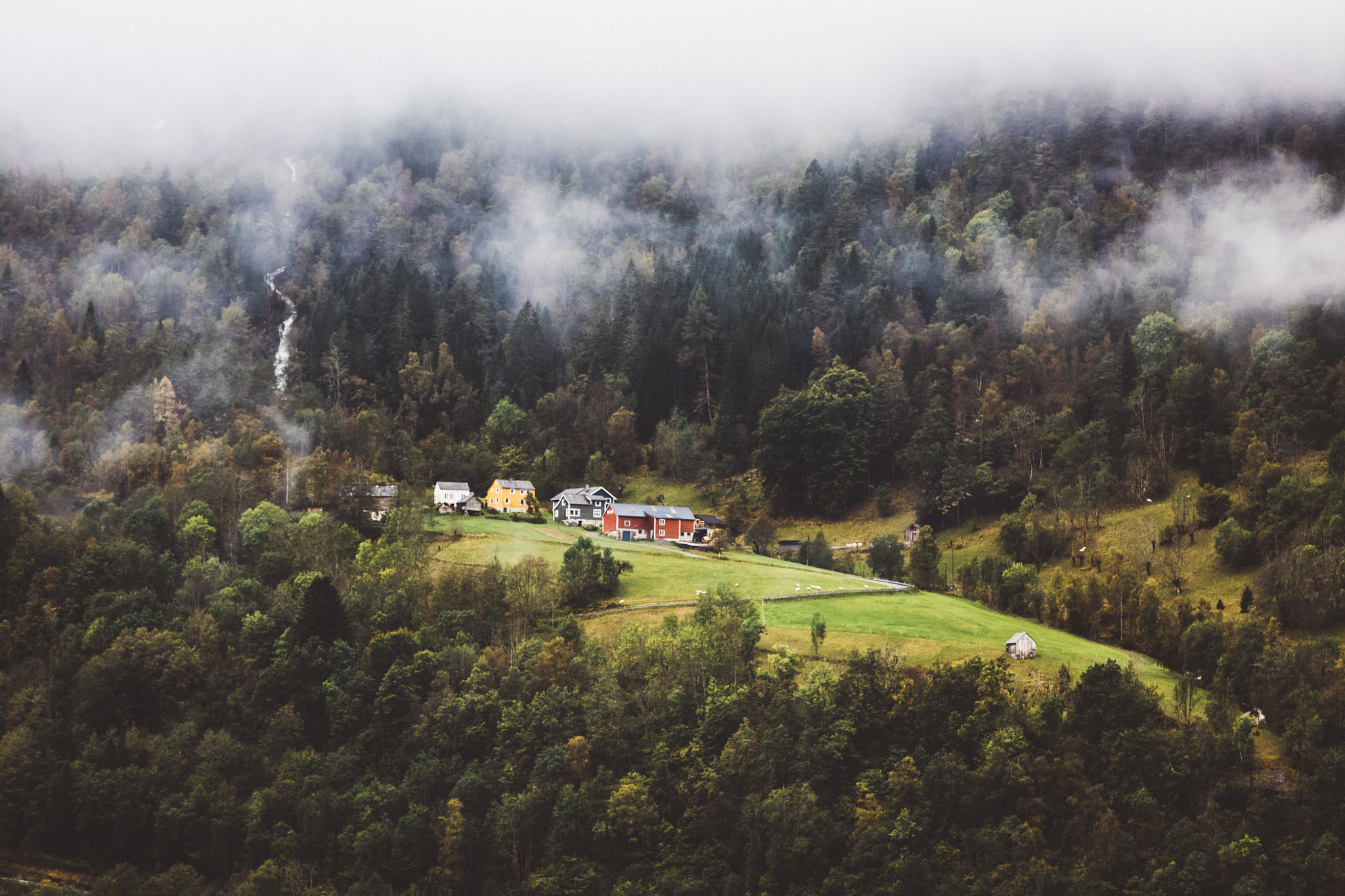 Canon EF 70-200mm F4L IS USM sample photo. Pretty norway is pretty photography