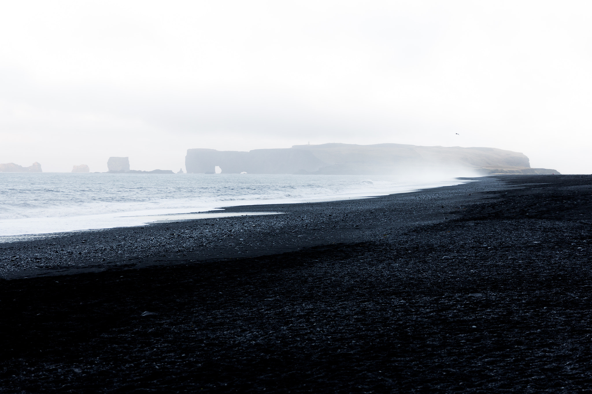 Canon EOS 60D + Canon EF 24-70mm F2.8L II USM sample photo. Black beach iceland thoraya photography