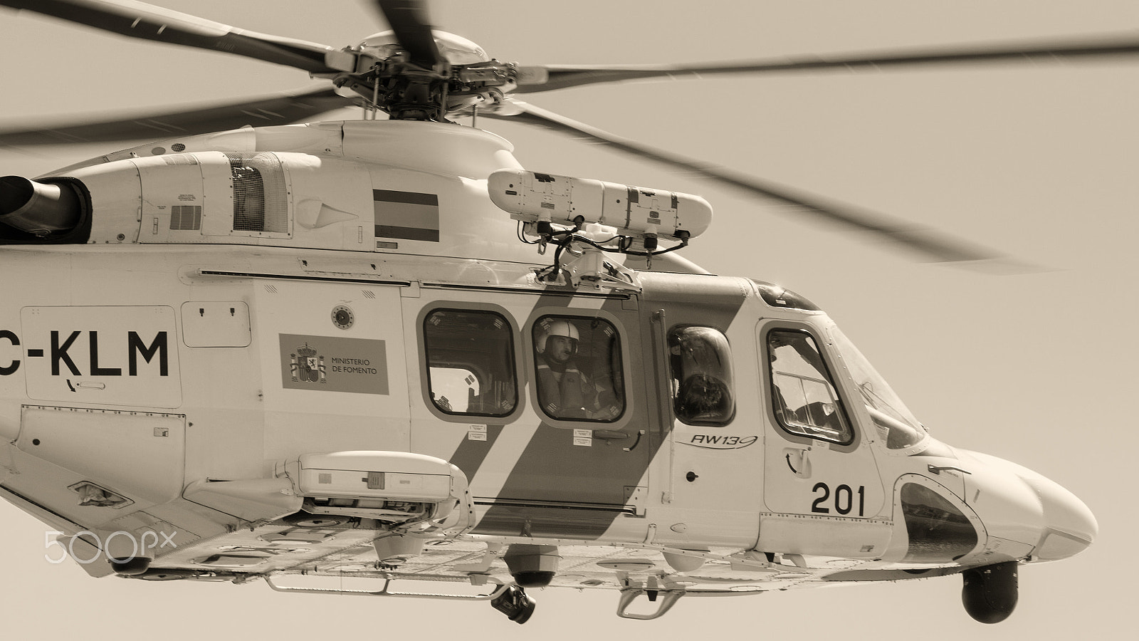 Nikon D300 sample photo. Agustawestland aw139 (ec-klm) photography