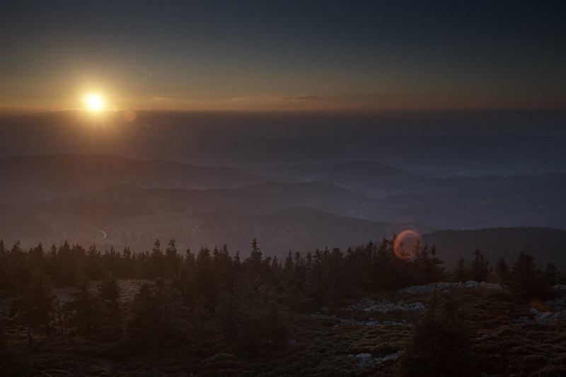 Sony a99 II sample photo. Comming evening in the mountains photography