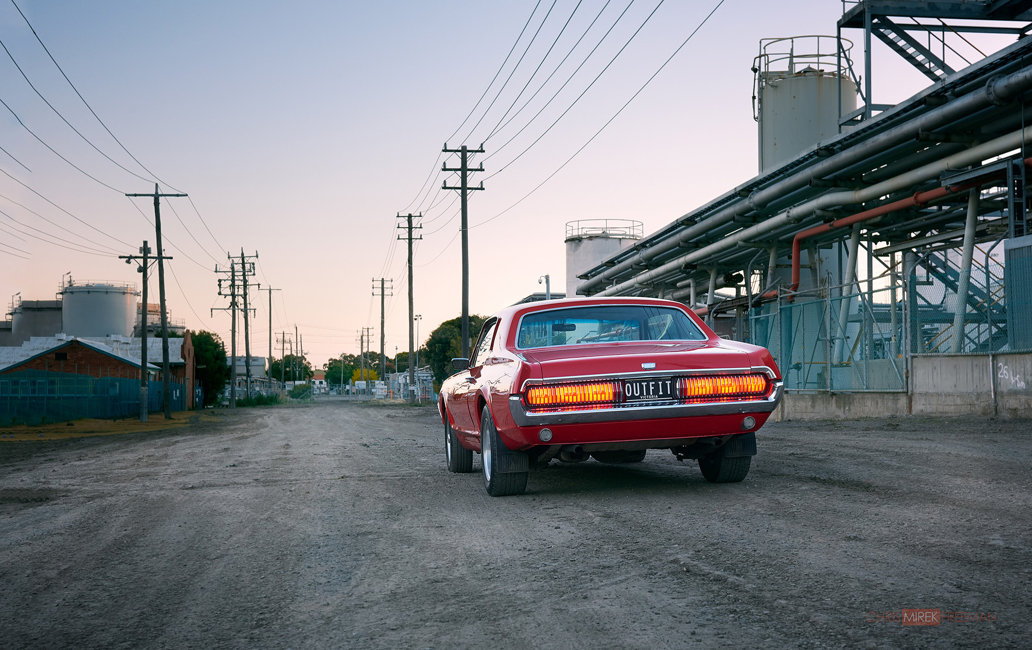 Nikon AF-S Nikkor 24-70mm F2.8G ED sample photo. Ford mercury cougar photography