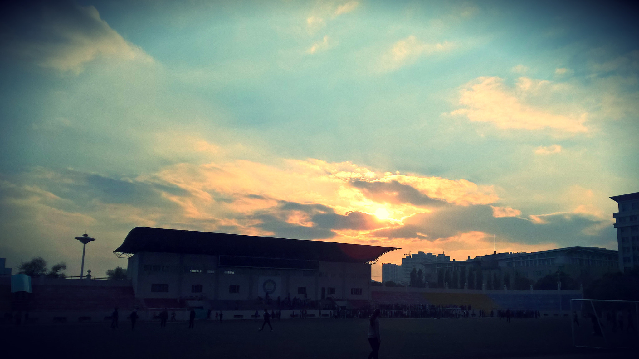 Nokia Lumia 1520 sample photo. Sunset&young photography