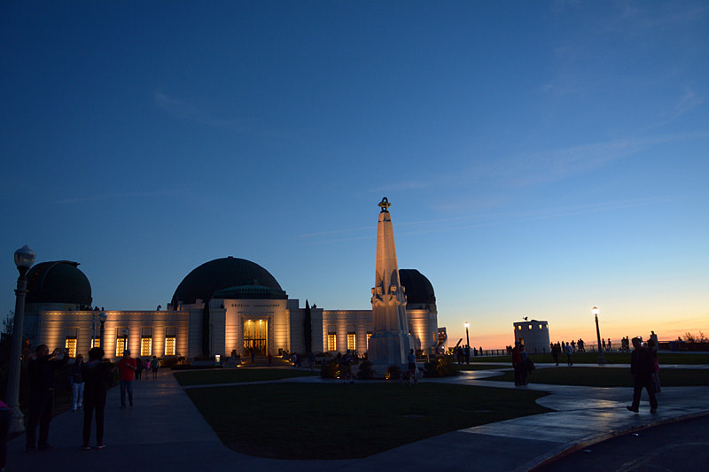 Nikon D7100 sample photo. Griffith observatory photography