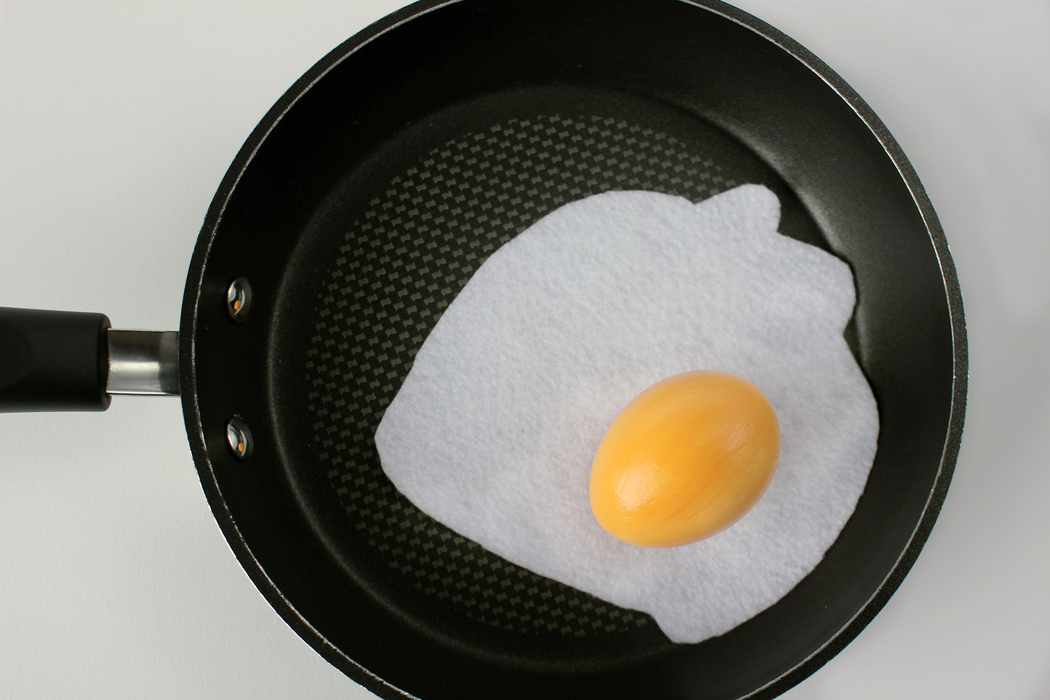 Canon EOS 600D (Rebel EOS T3i / EOS Kiss X5) + Canon EF 28mm F1.8 USM sample photo. Egg in a pan photography
