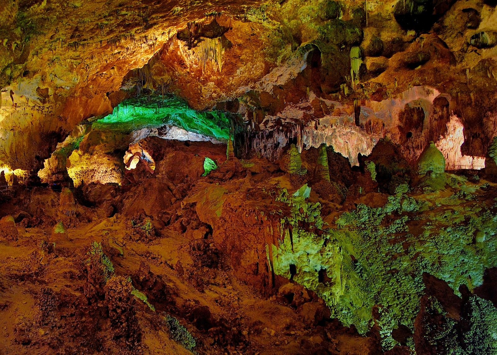 Nikon D100 sample photo. Carlsbad caverns photography