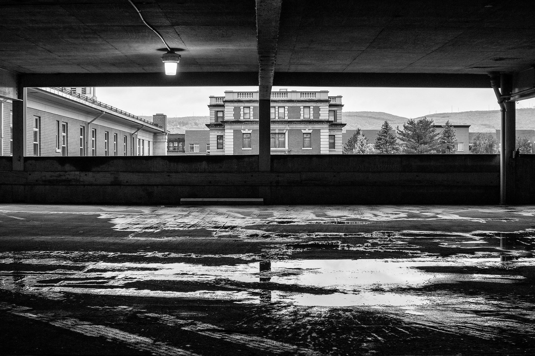 Canon EF 28-80mm f/3.5-5.6 USM sample photo. Parking garage of scranton photography