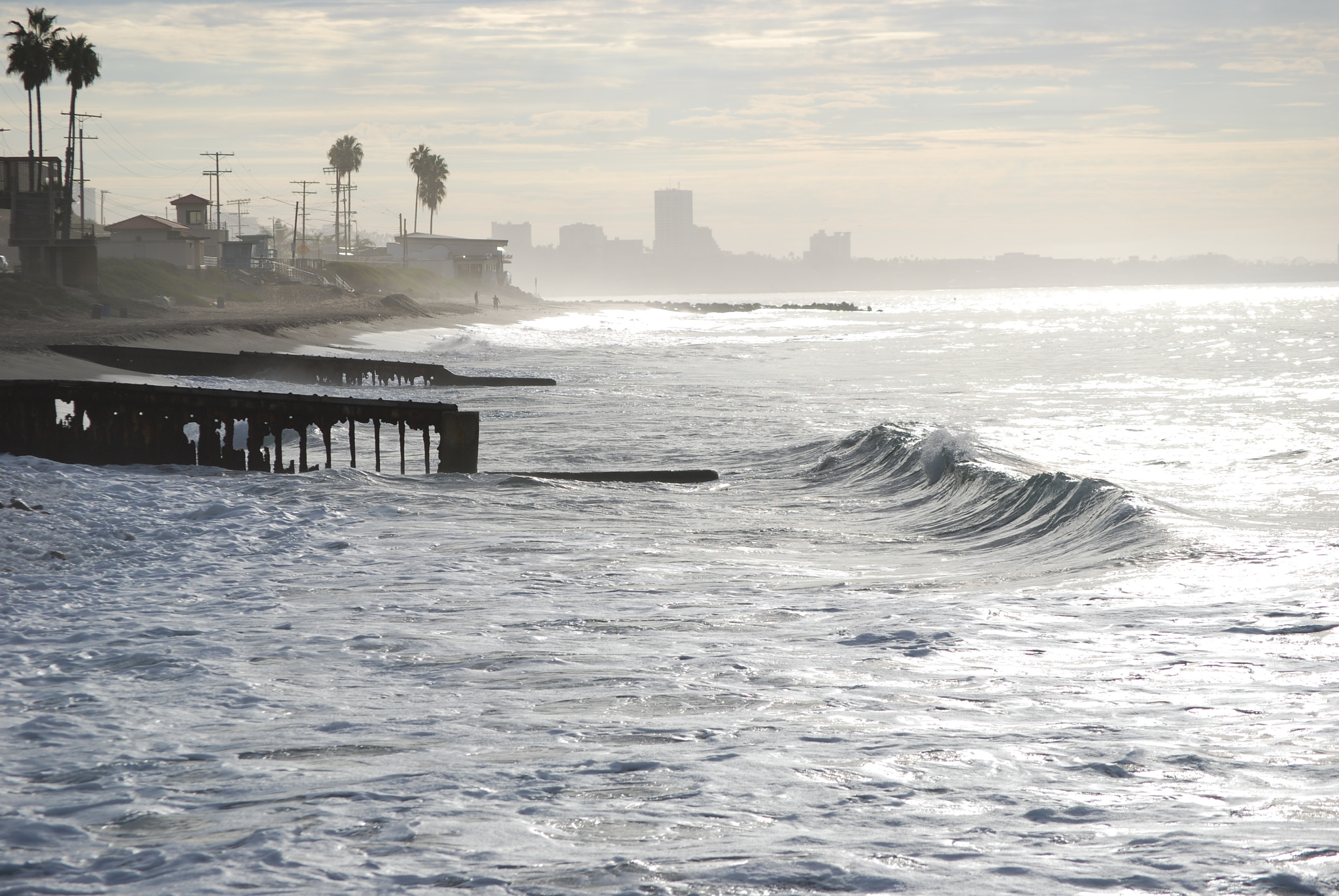 Nikon D40X sample photo. Morning shot along pch in santa monica. photography