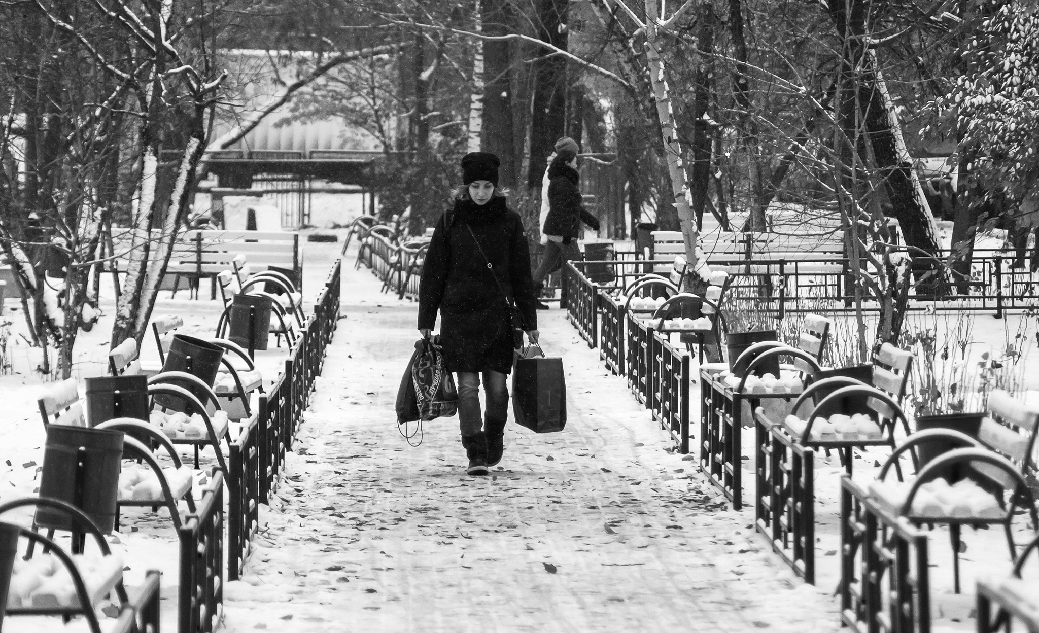 HD Pentax DA 55-300mm F4.0-5.8 ED WR sample photo. Winter in moscow photography