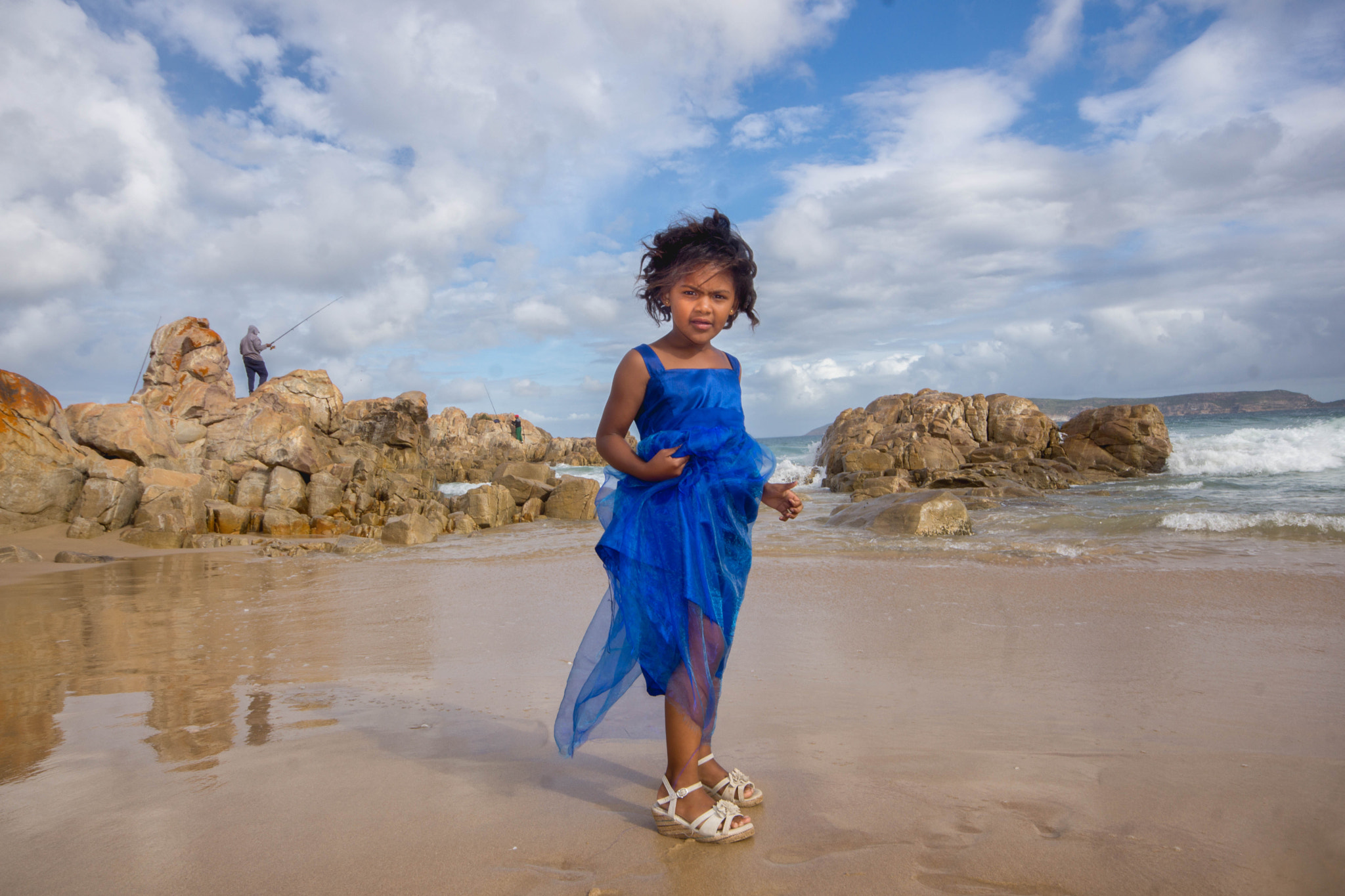 Minolta AF 28-80mm F3.5-5.6 II sample photo. Beach wedding photography