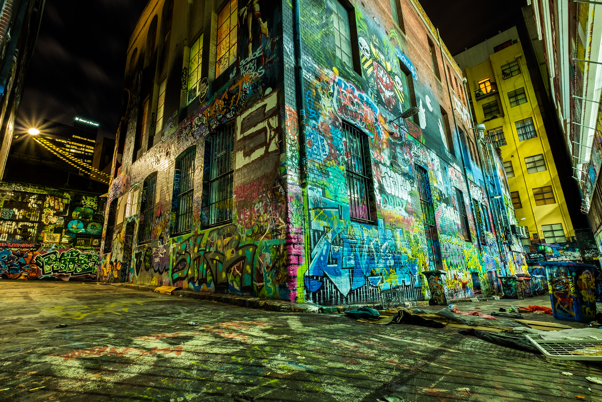 Fujifilm X-E2S sample photo. Hosier lane street art photography