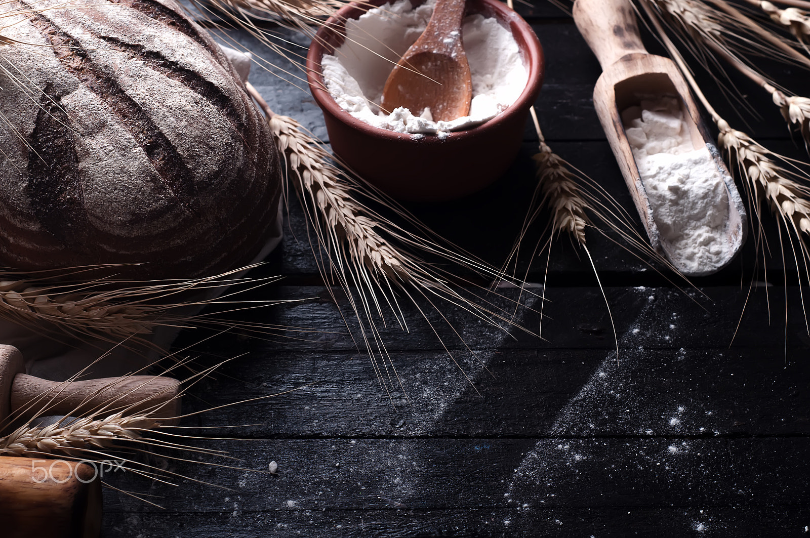 Nikon D90 sample photo. Baking ingredients. food background photography