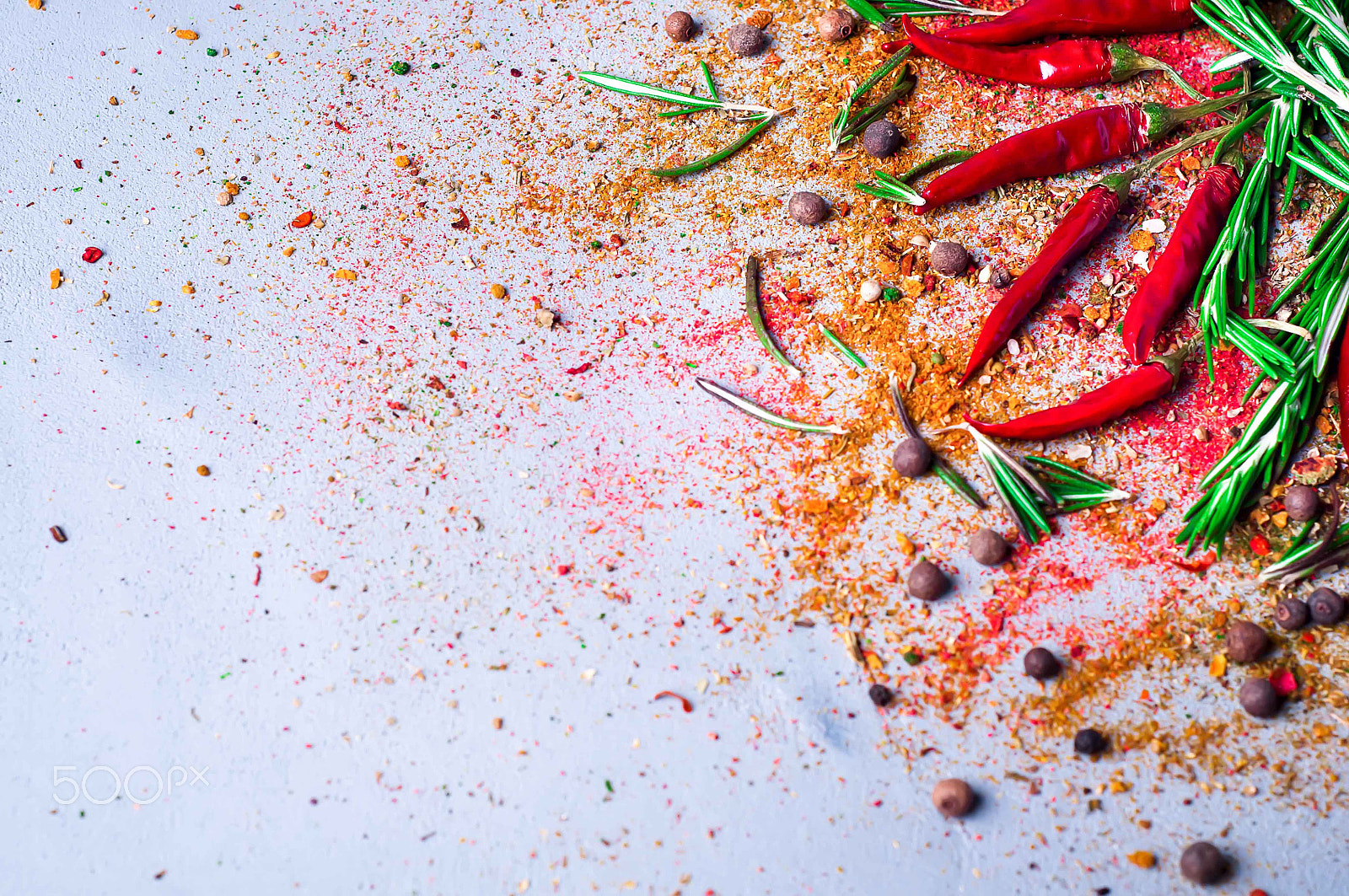 Nikon D90 + AF Nikkor 50mm f/1.8 sample photo. Aromatic spices on wooden spoons. photography