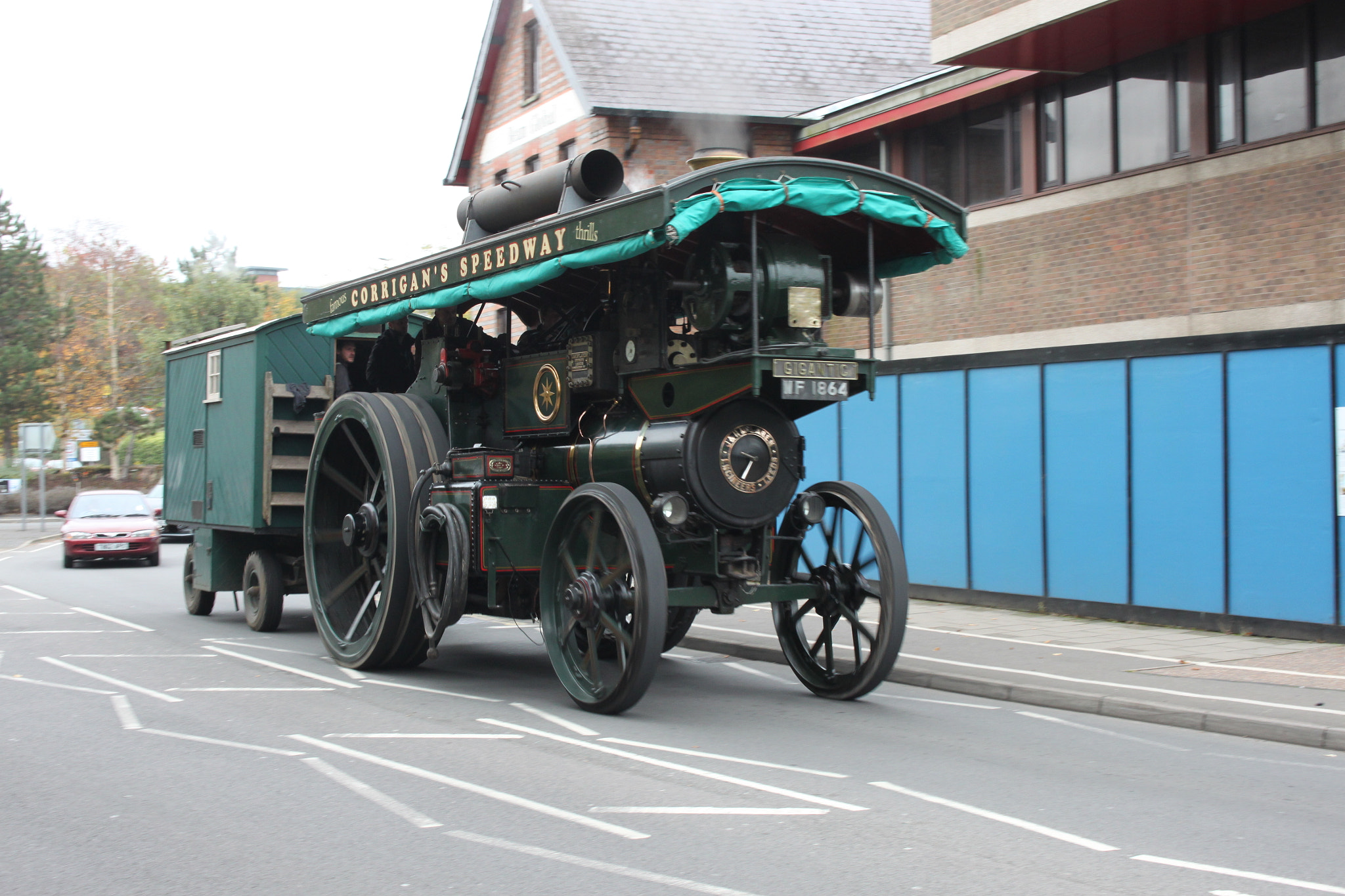 Canon EOS 500D (EOS Rebel T1i / EOS Kiss X3) sample photo. Corrigan's speedway traction engine photography