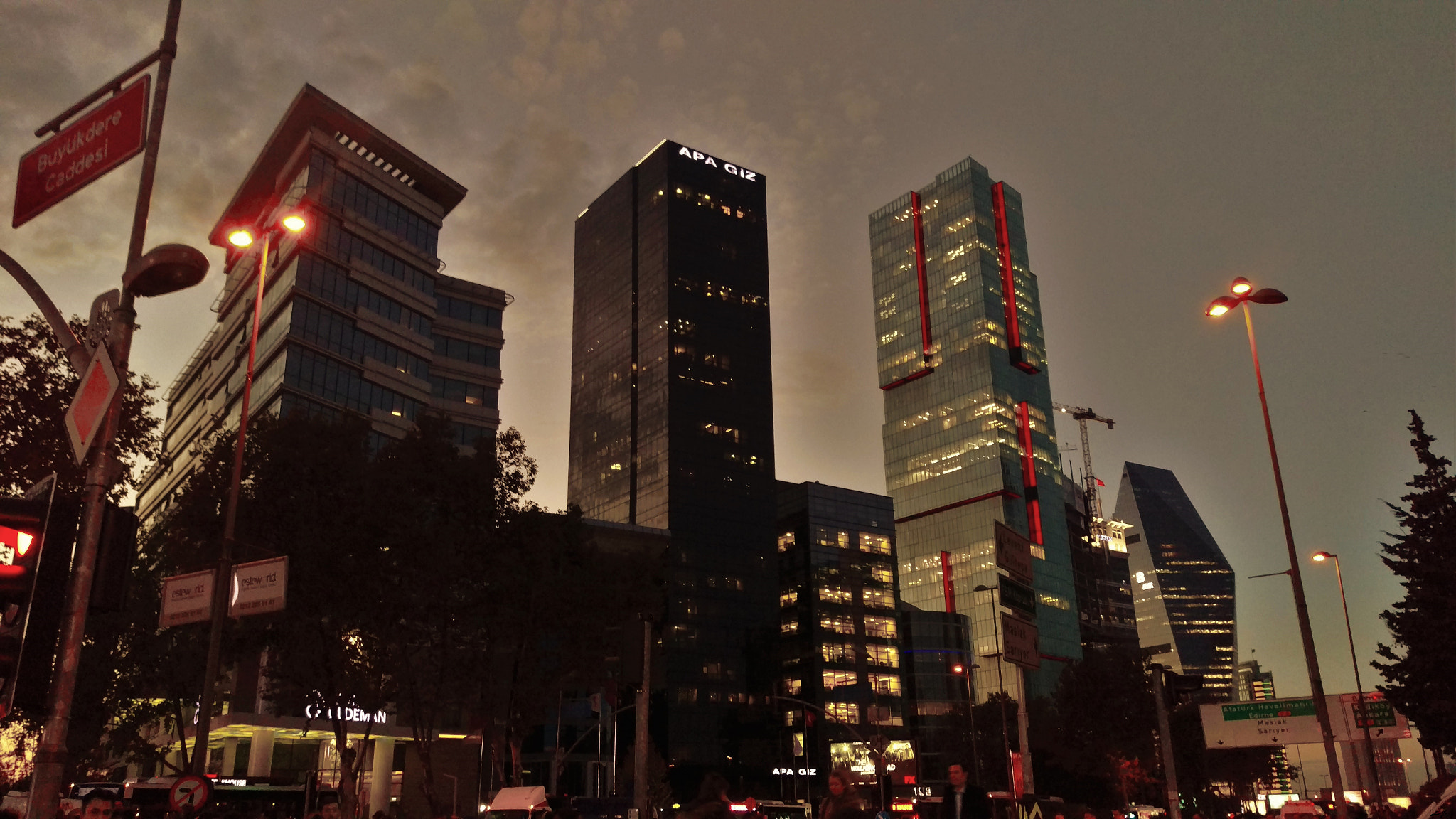 HTC M9 sample photo. Towers of town photography