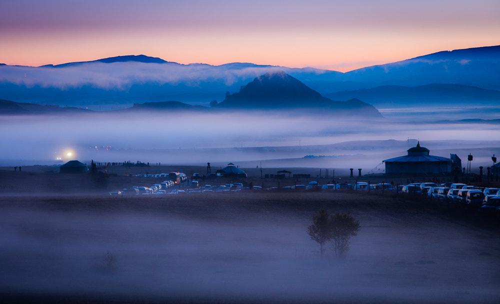 Canon EF 70-200mm F2.8L IS USM sample photo. Bashang morning photography