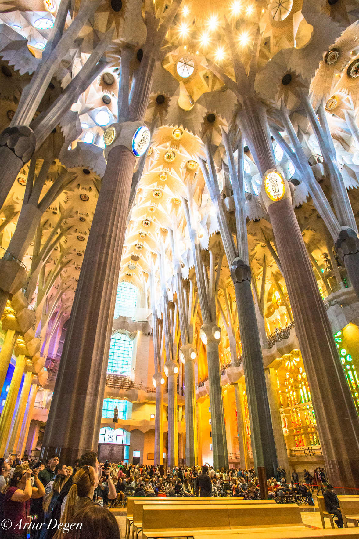 Canon EF 16-35mm F2.8L USM sample photo. Barcelona sagrada christa familia photography