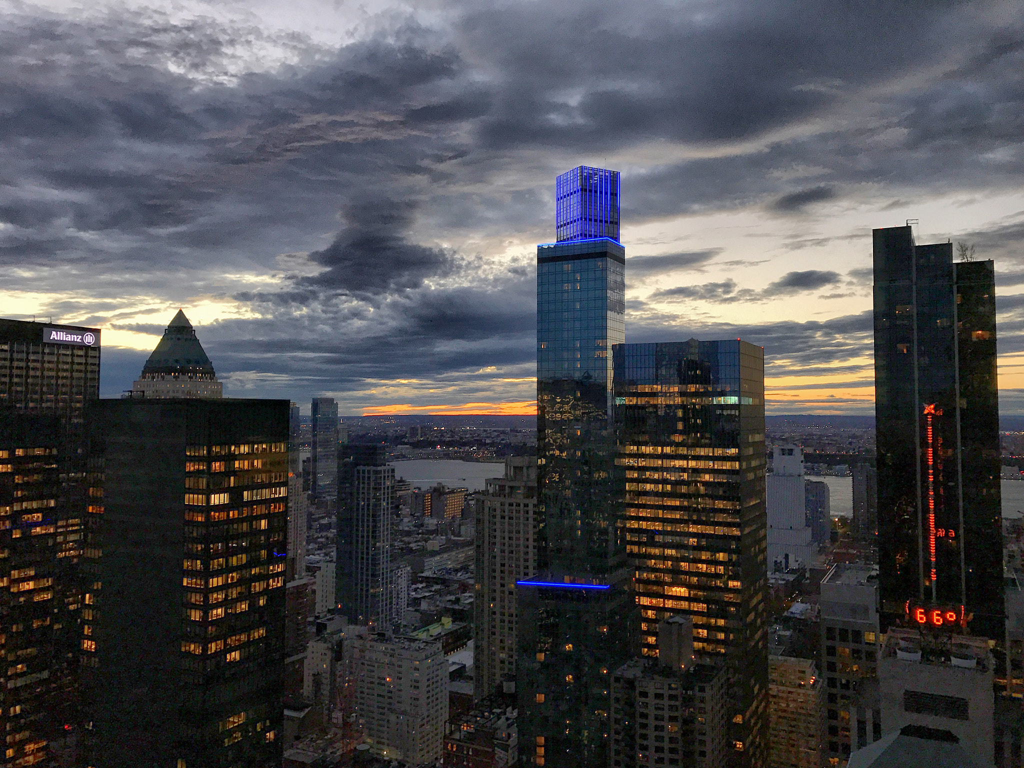 Apple iPhone9,4 sample photo. View from our window, tonight, nyc photography