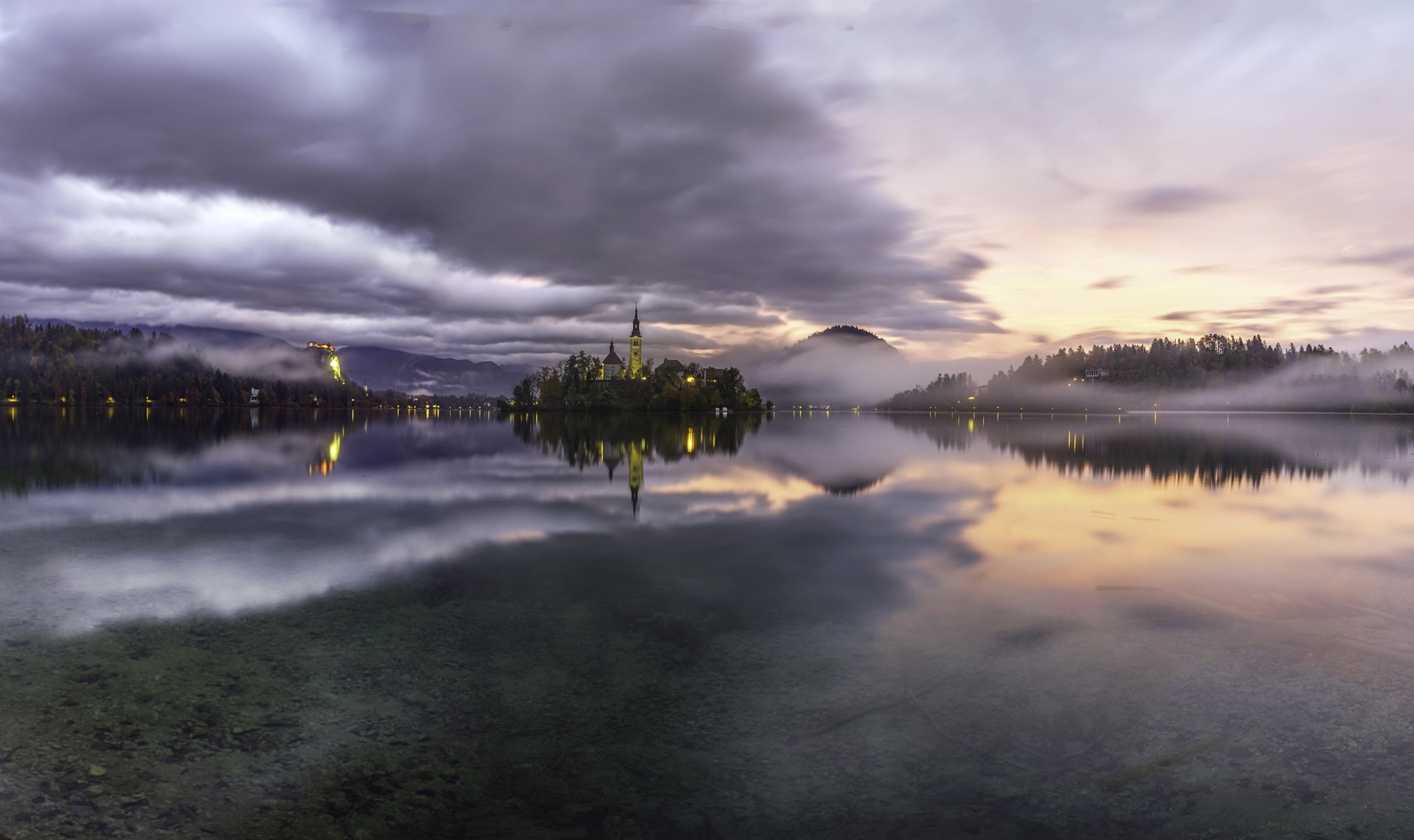 Sony a7R + Sony FE 24-70mm F2.8 GM sample photo. Bled lake photography
