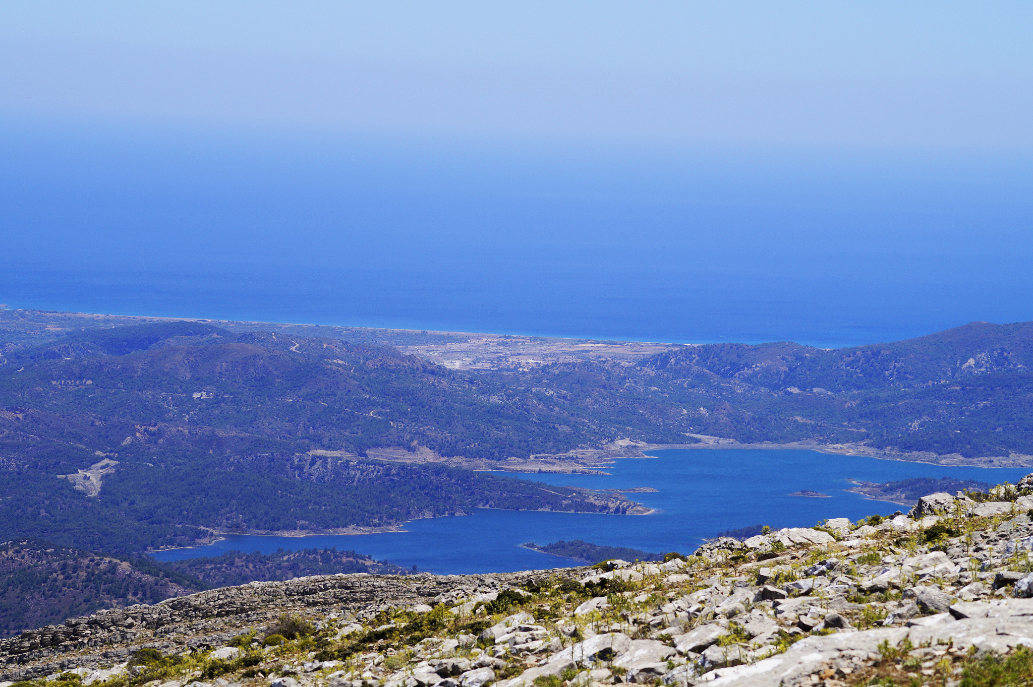 Sony SLT-A58 + Sony DT 55-200mm F4-5.6 SAM sample photo. Vouno kalathos, lindos, rodos, hellas photography