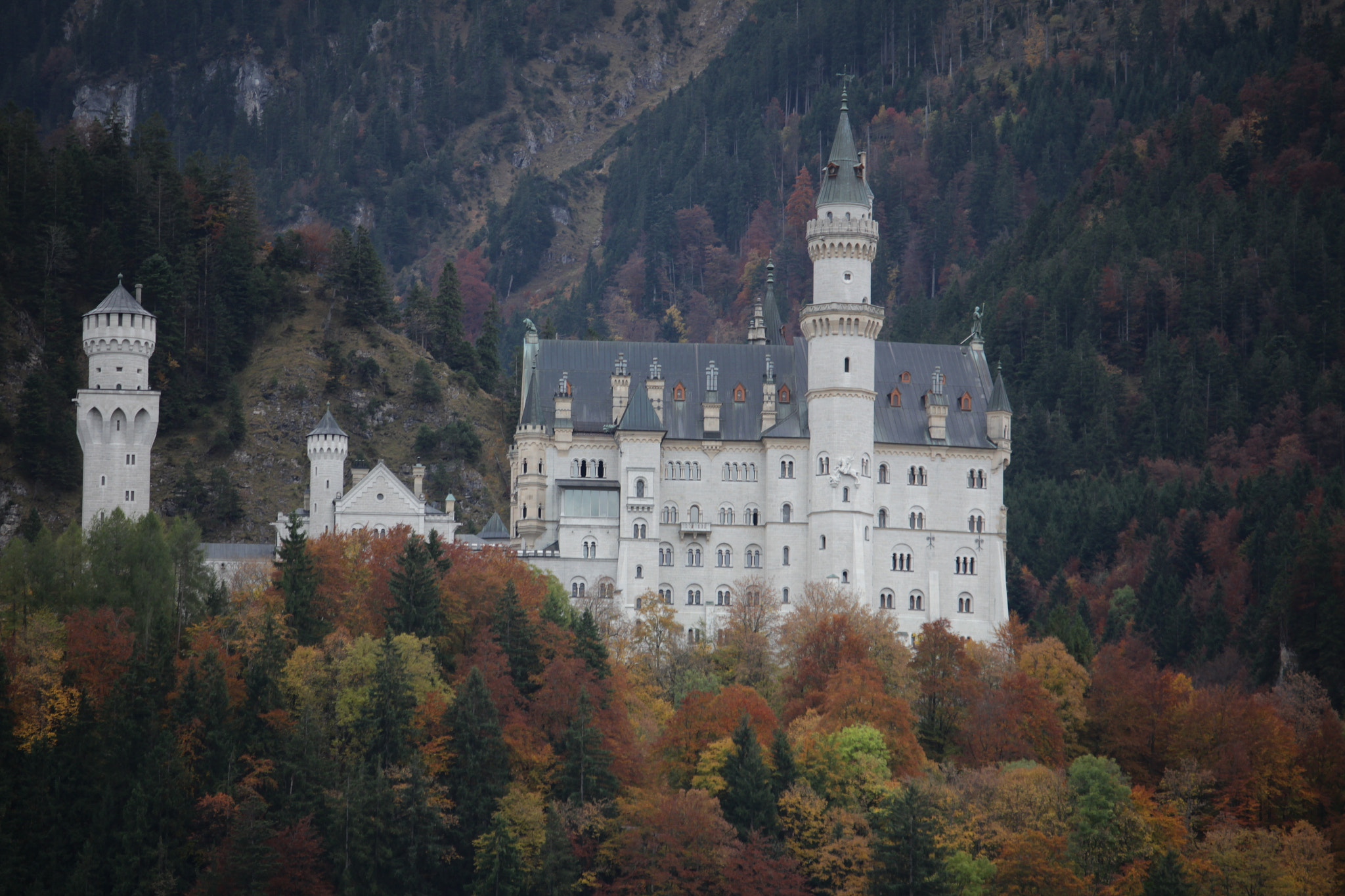 Canon EF-S 55-250mm F4-5.6 IS STM sample photo. Schloss hohenschwanstein photography