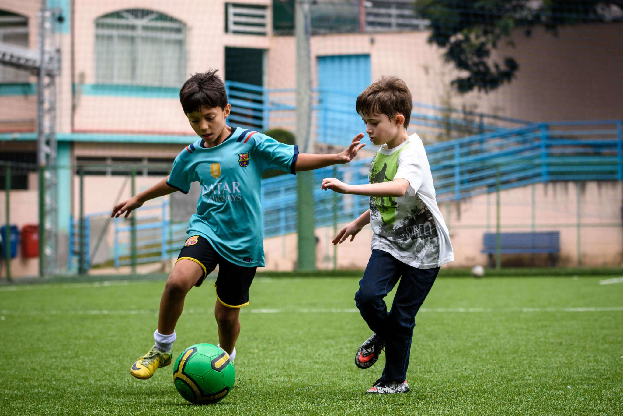 Nikon AF-S Nikkor 70-200mm F4G ED VR sample photo. Futebol photography