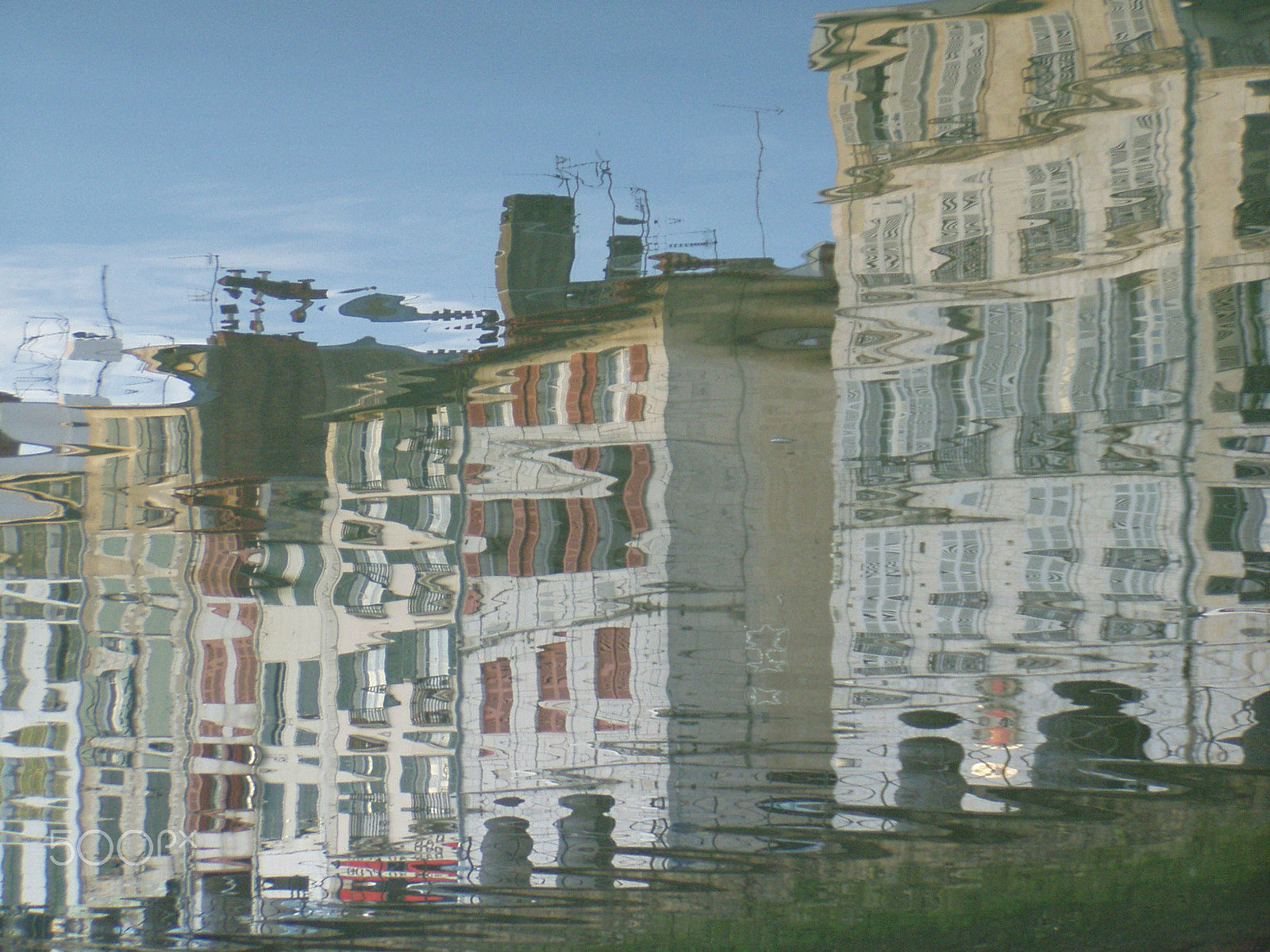 Olympus C720UZ sample photo. Petit bayonne - relets dans la nive photography
