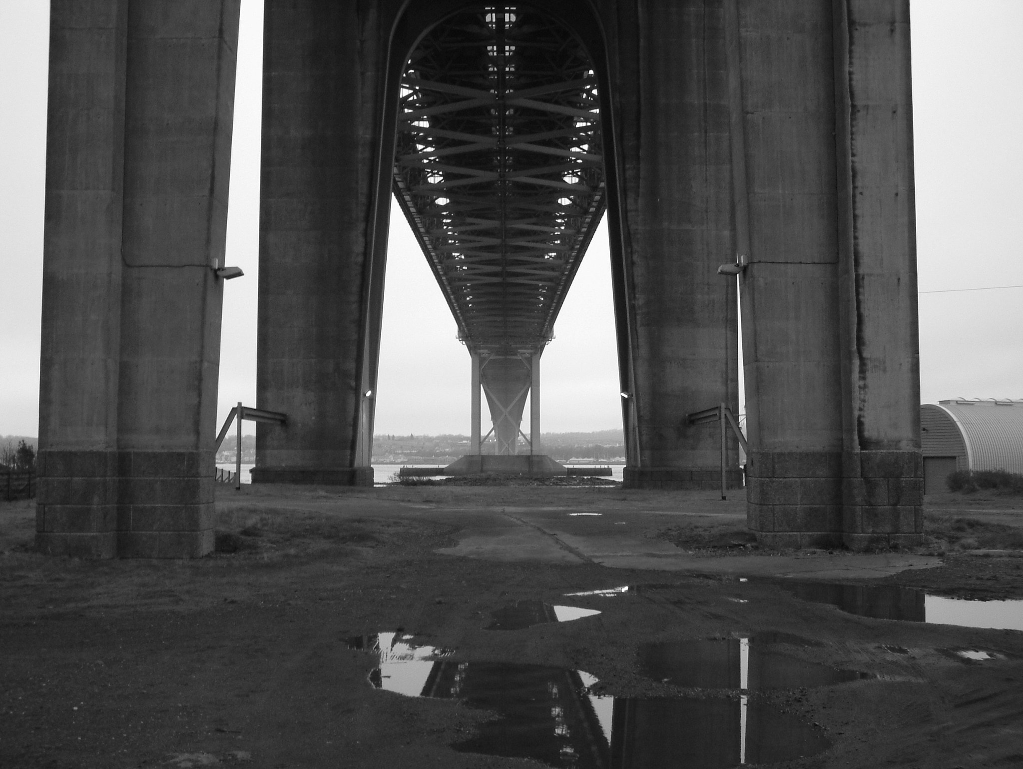 Fujifilm FinePix S602 ZOOM sample photo. Forth road bridge edinburgh photography