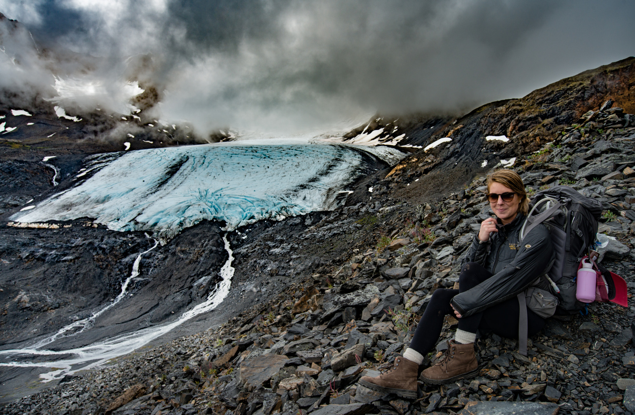 Nikon D800 sample photo. My queen at raven glacier photography