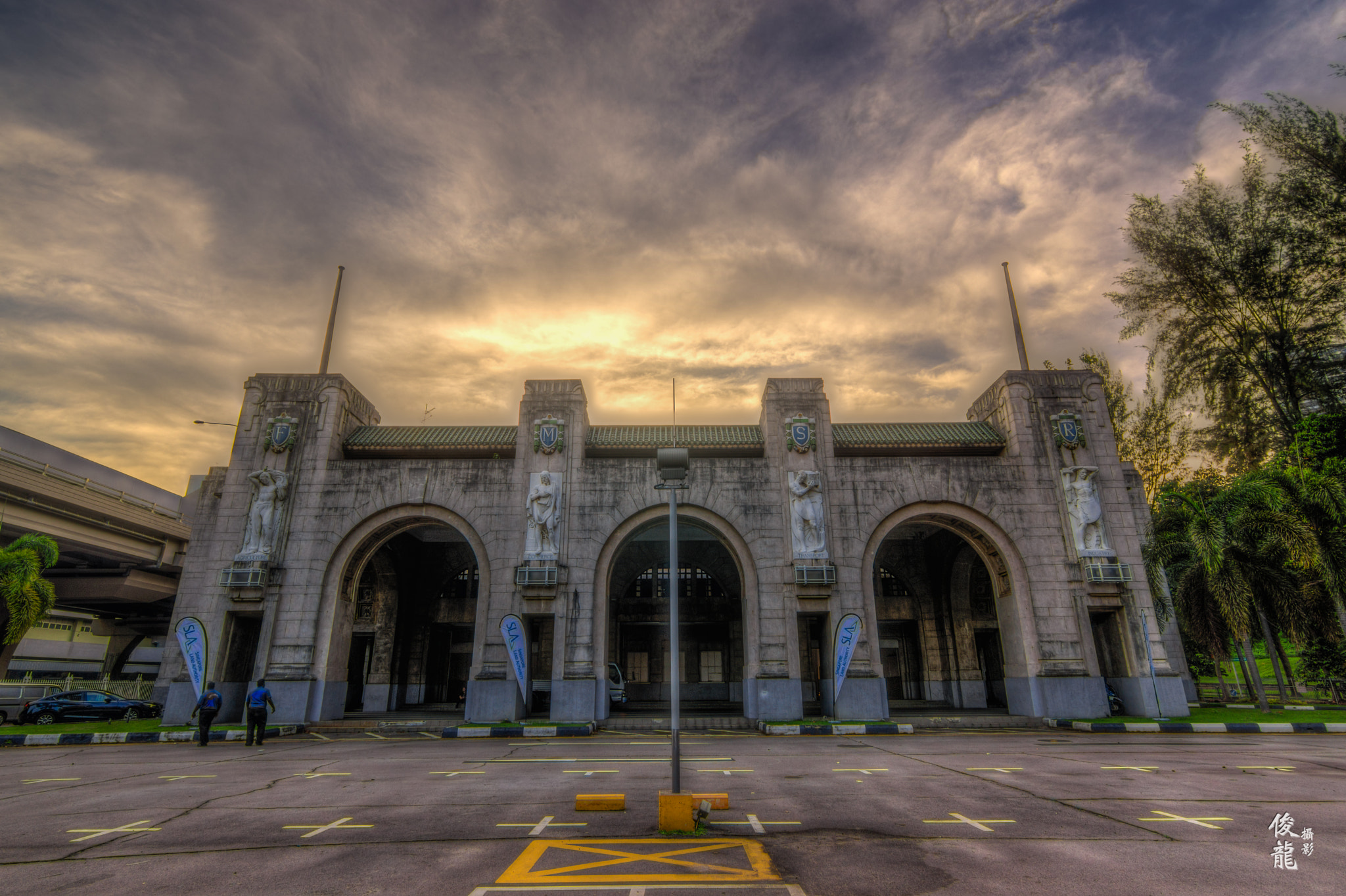 20mm F2.8 sample photo. Tanjong pagar railway station photography