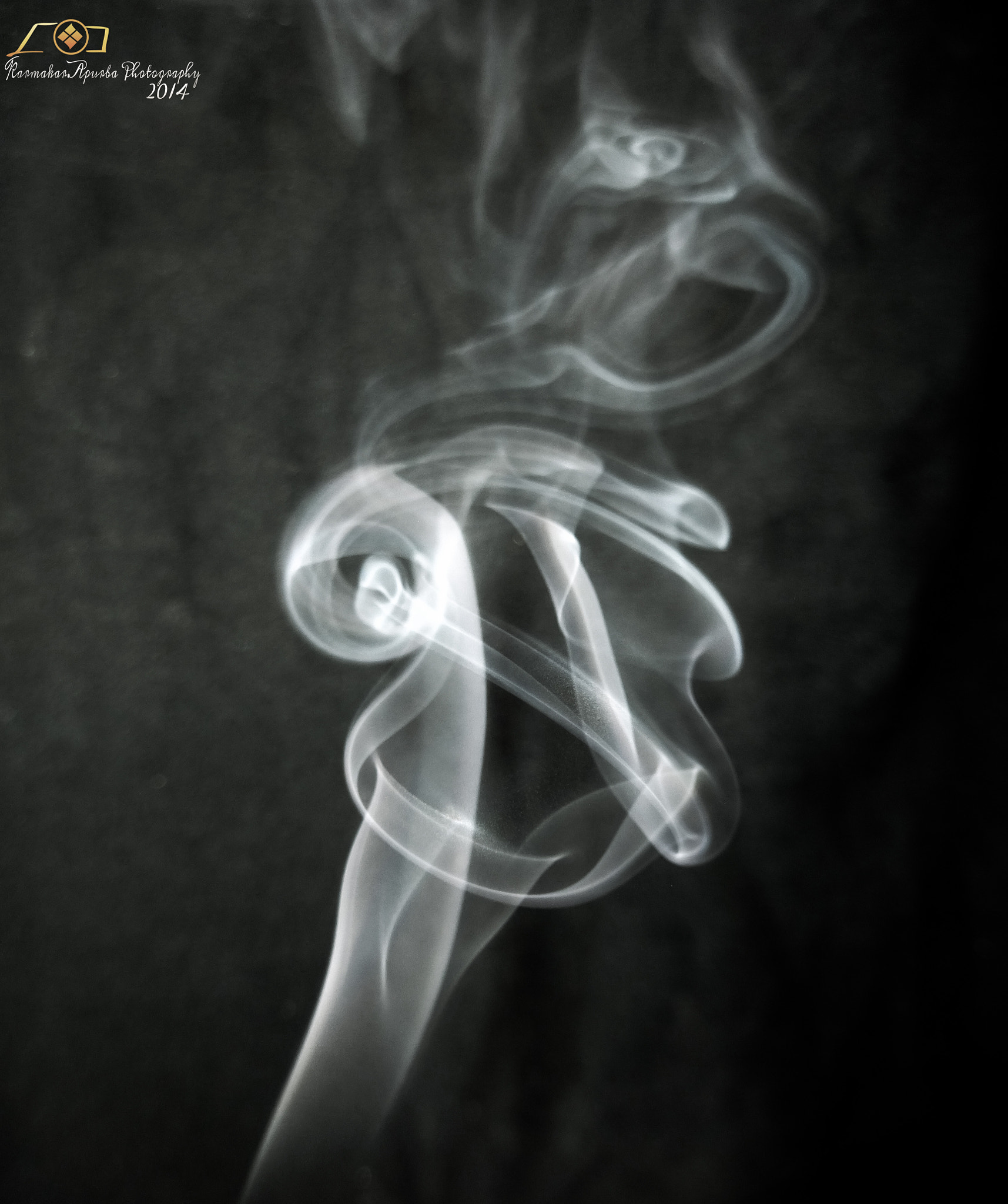 Sony Cyber-shot DSC-WX80 sample photo. Smoke from incense stick... photography