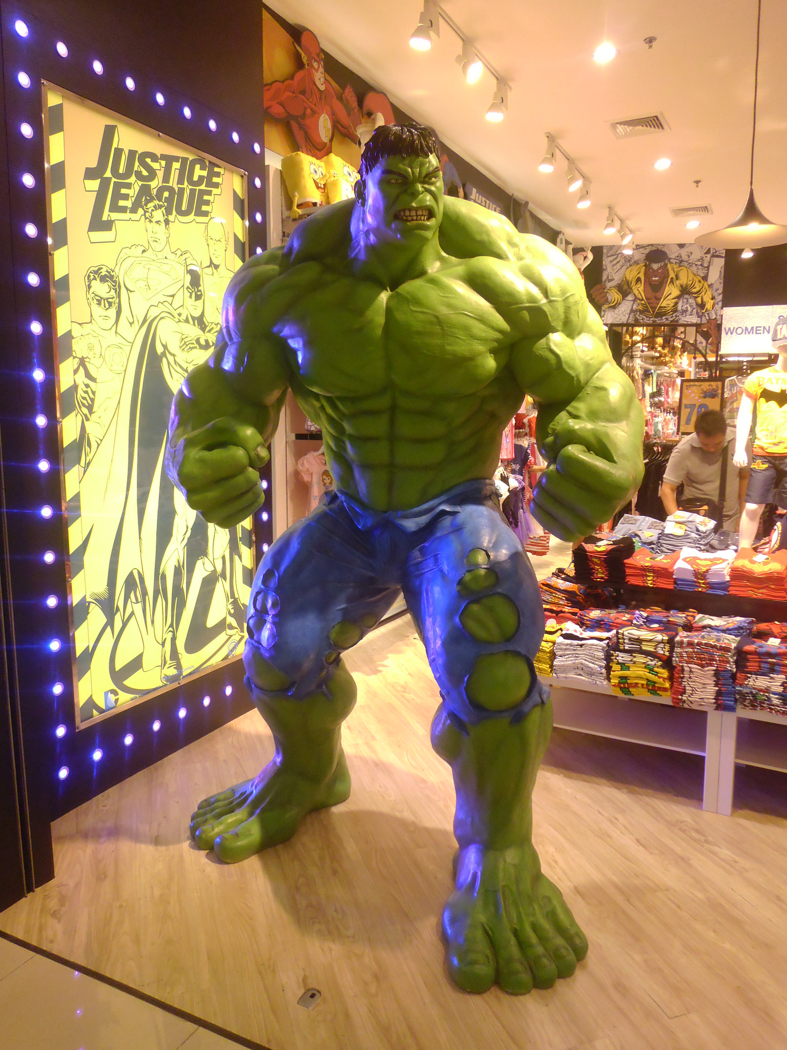 Panasonic DMC-LS5 sample photo. The agressive hulk photography