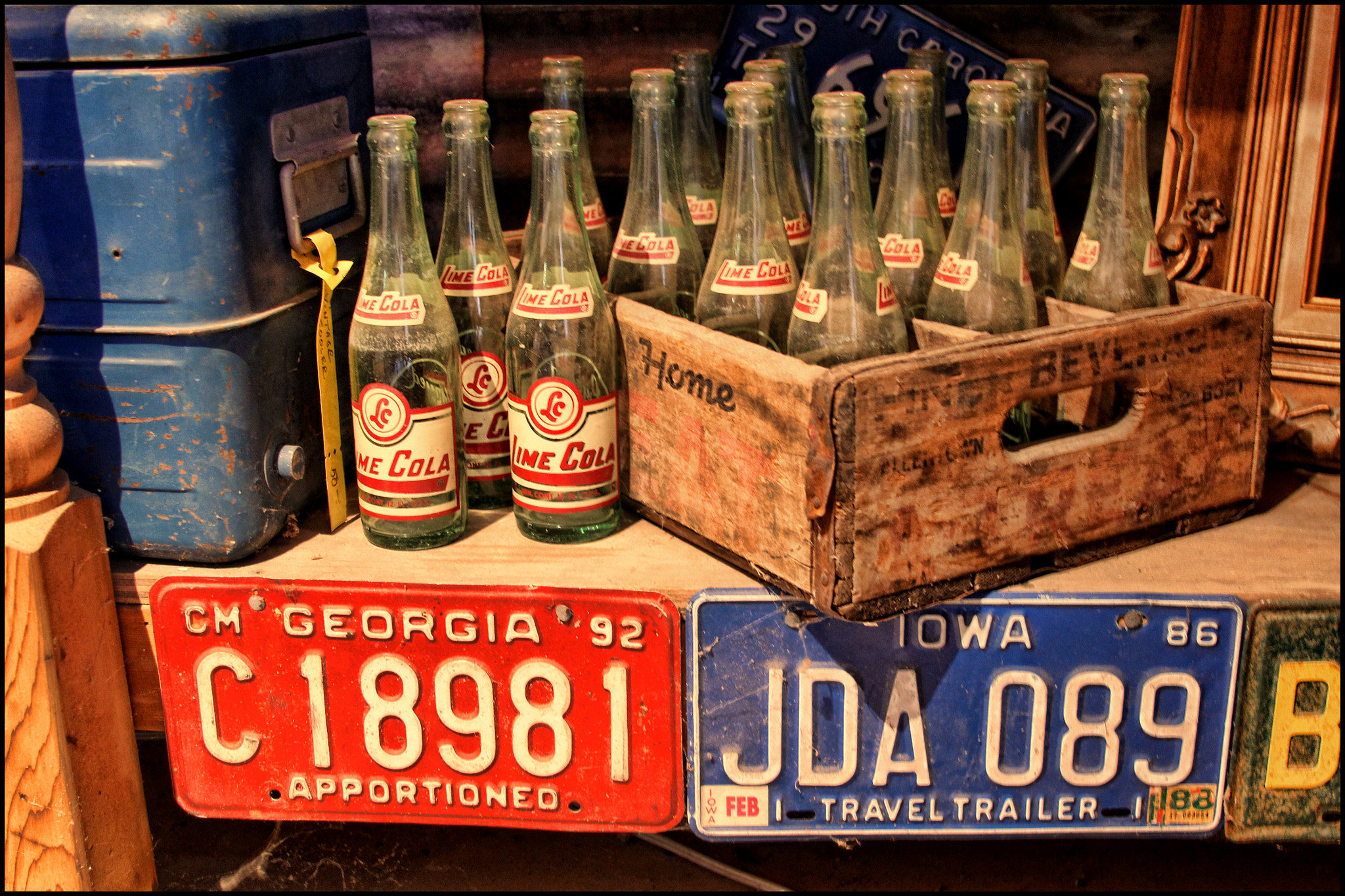 Canon EF 28-135mm F3.5-5.6 IS USM sample photo. Empty pop bottles... photography